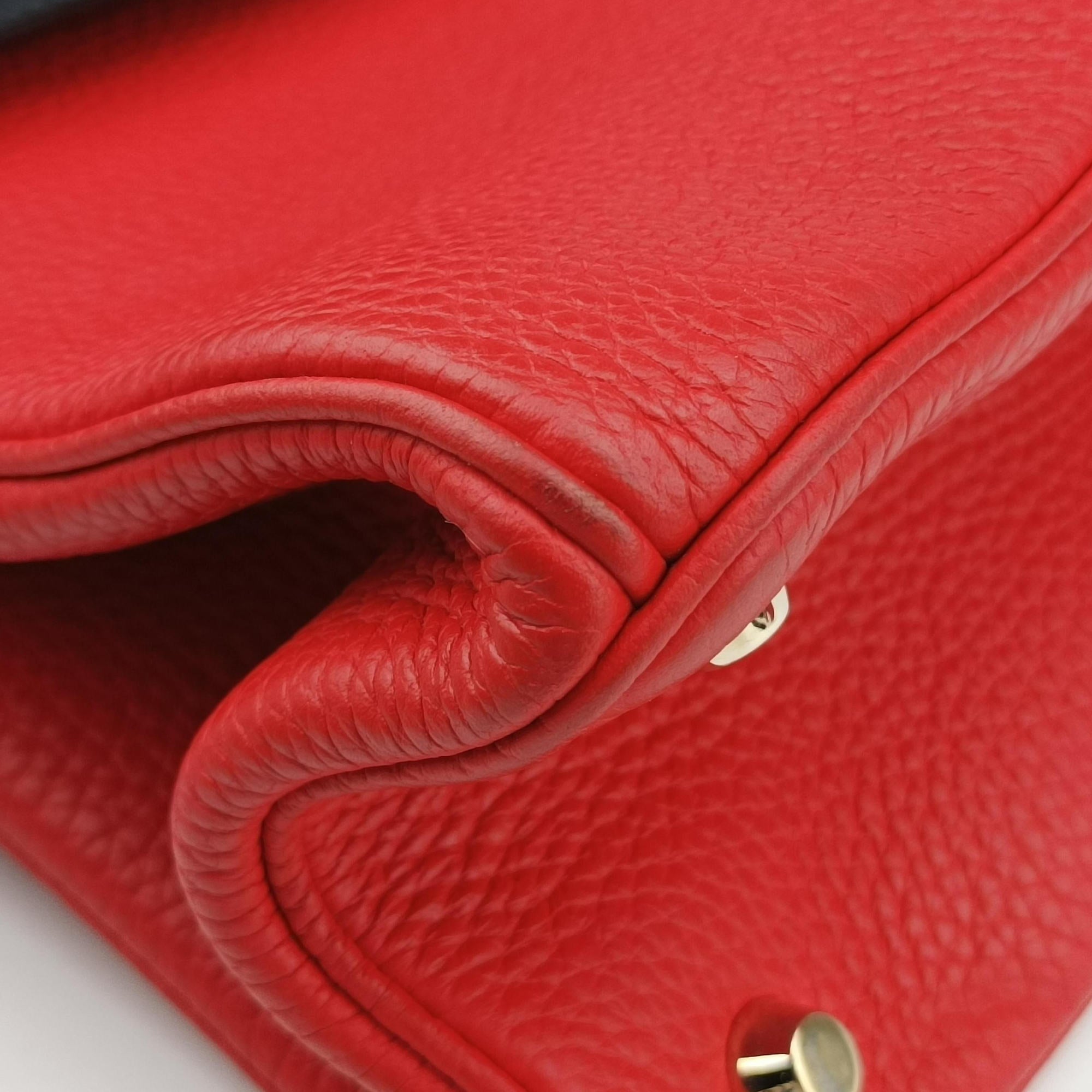 Pre-owned Christian Dior Be Dior Red Leather  shoulderbag | stylenewstar