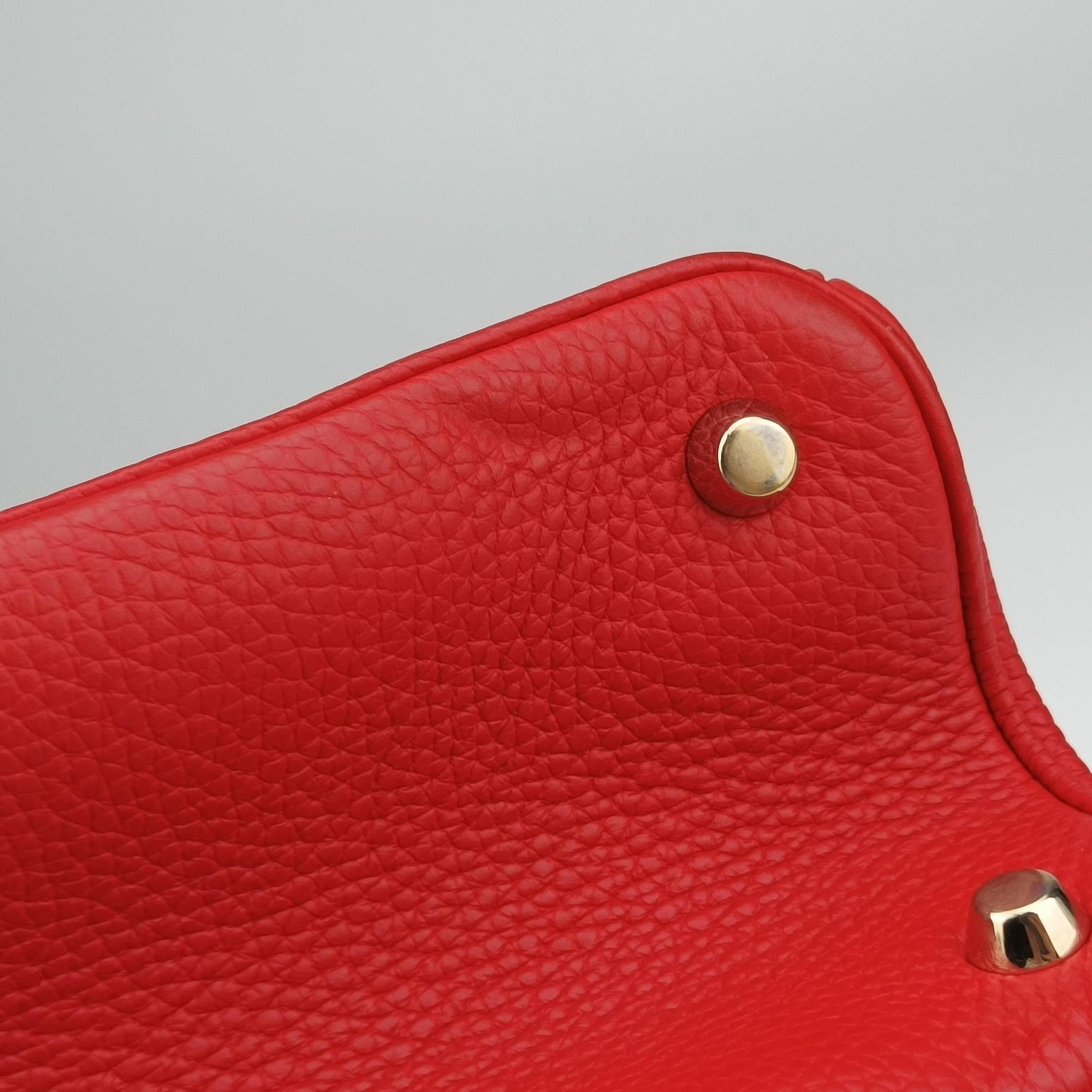 Pre-owned Christian Dior Be Dior Red Leather  shoulderbag | stylenewstar