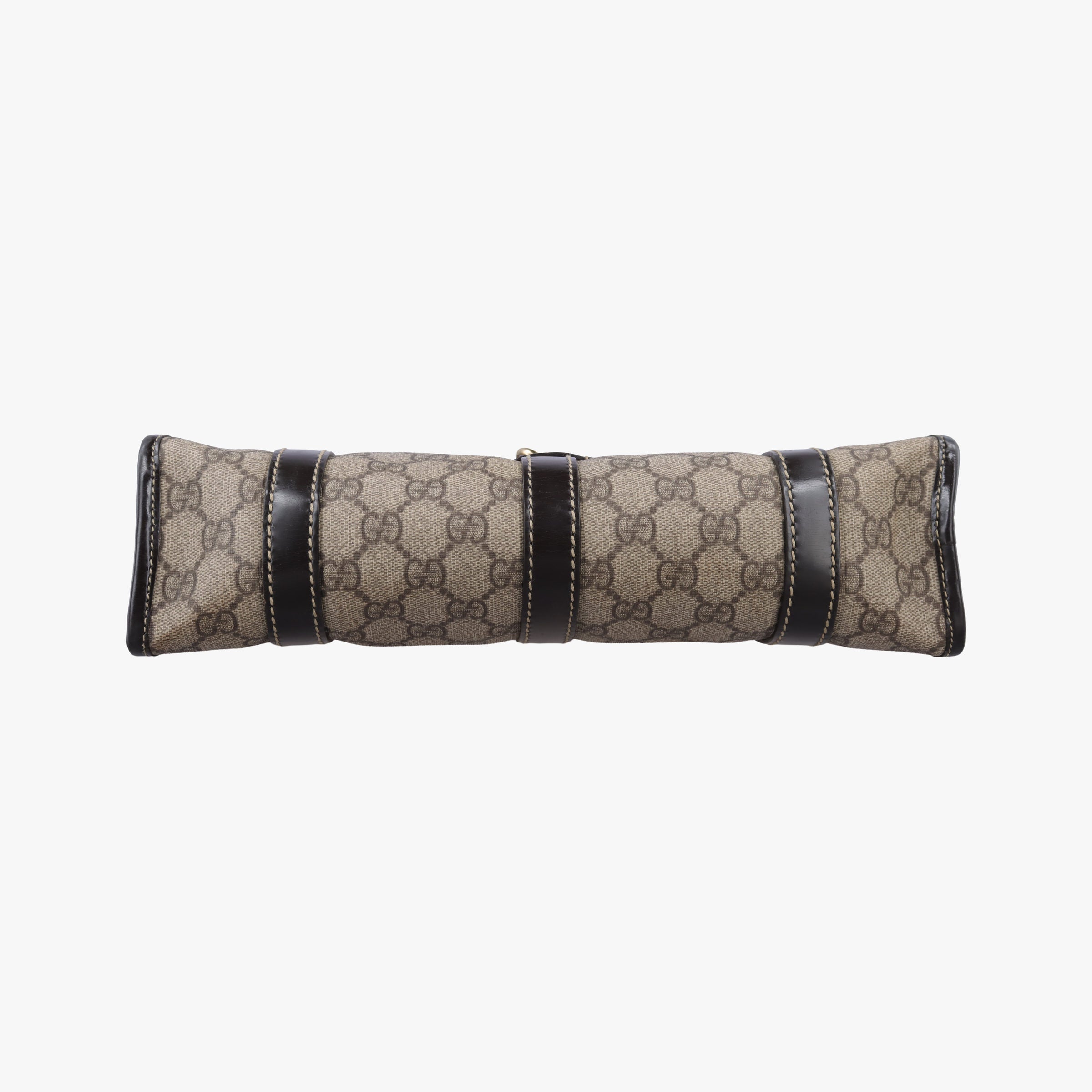Secondhand Gucci Jackie Brown PVC coated canvas×Leather 203495 handbag | stylenewstar