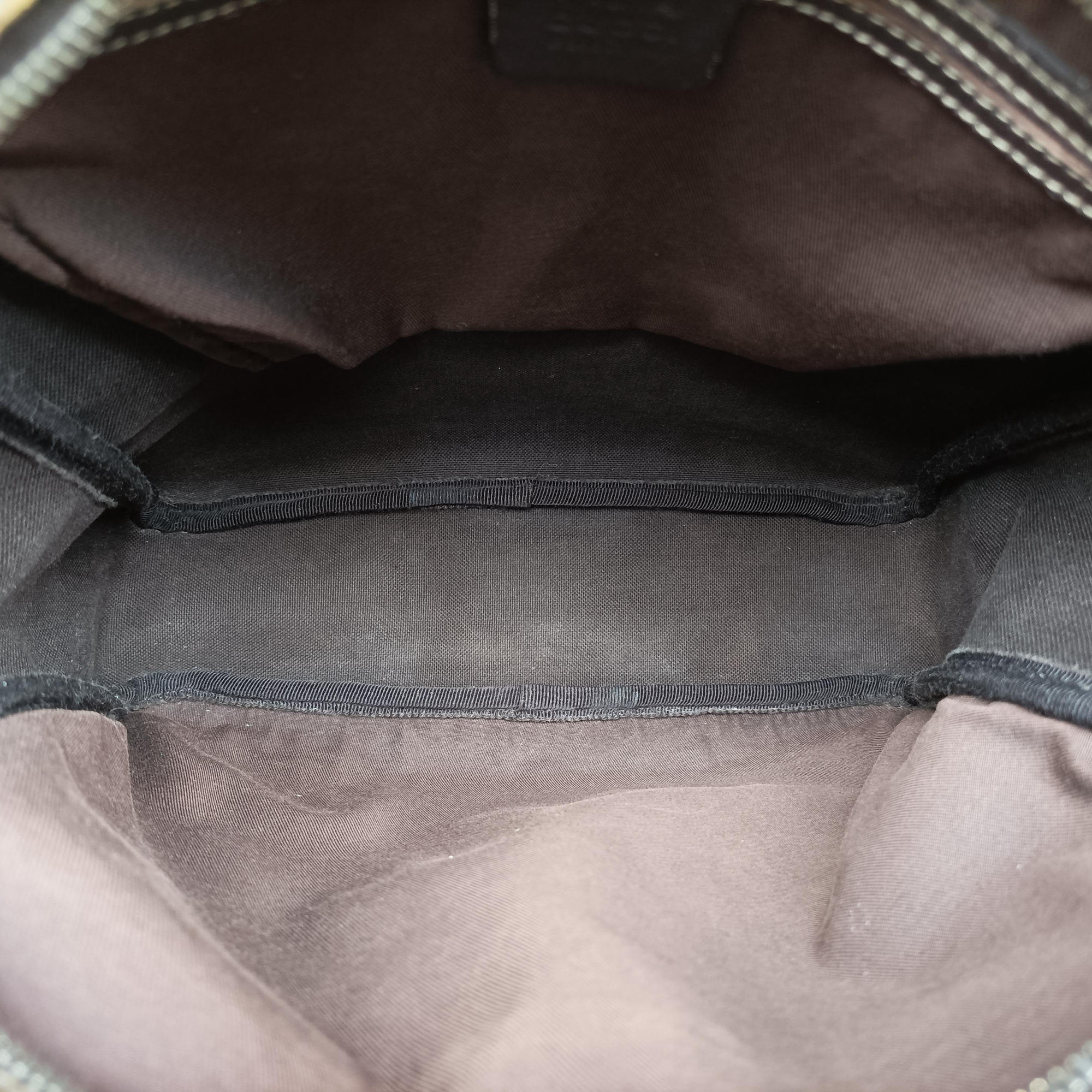 Secondhand Gucci GG Supreme  Messenger Beige×Brown PVC coated canvas×leather 201448 shoulderbag | stylenewstar