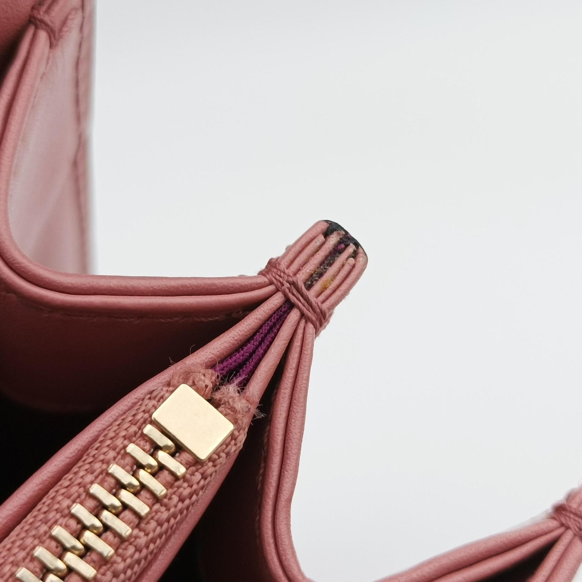 Pre-owned Bvlgari Serpenti Forever Pink leather  shoulderbag | stylenewstar