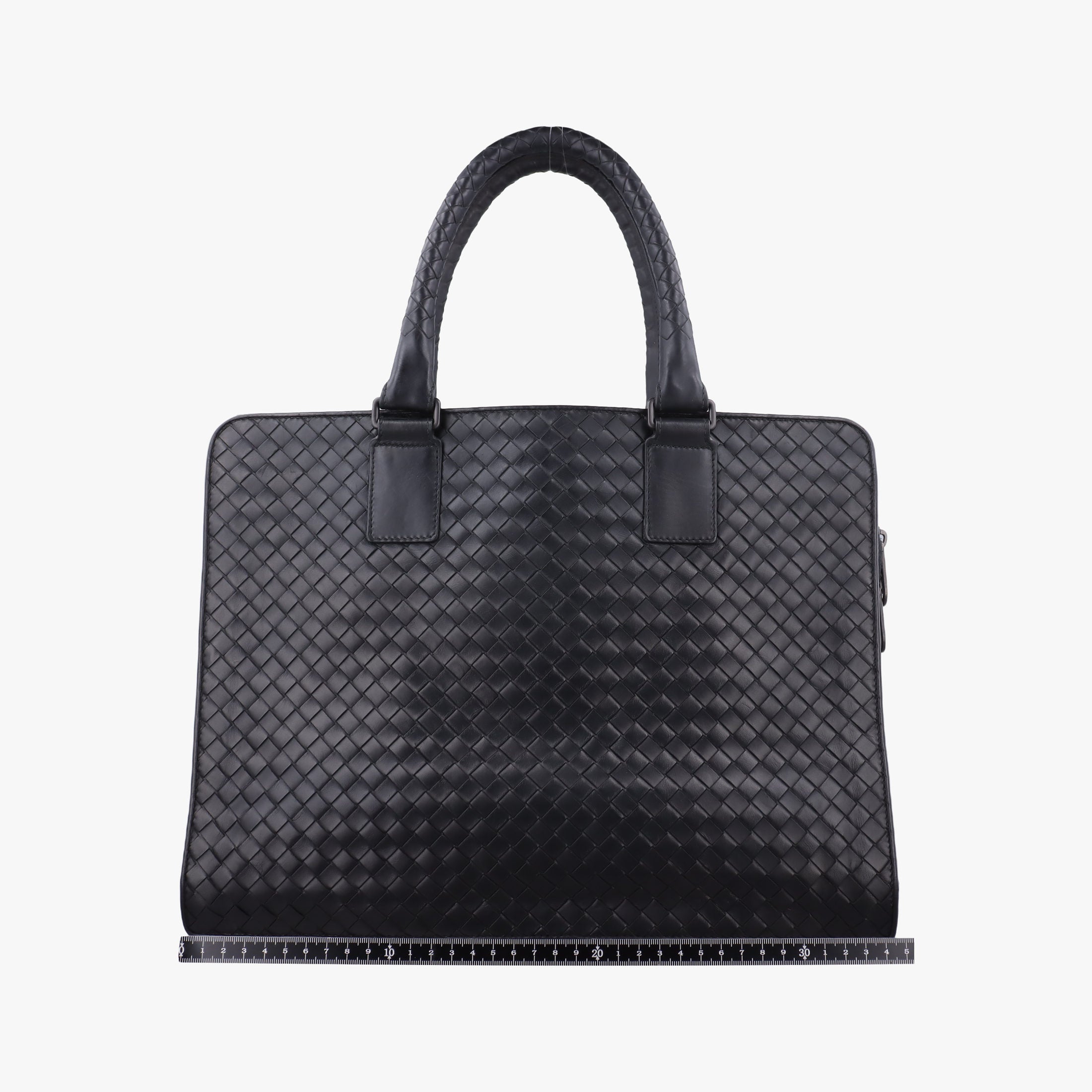 Vintage Bottega Veneta Intrecciato Black lambskin  handbag | stylenewstar