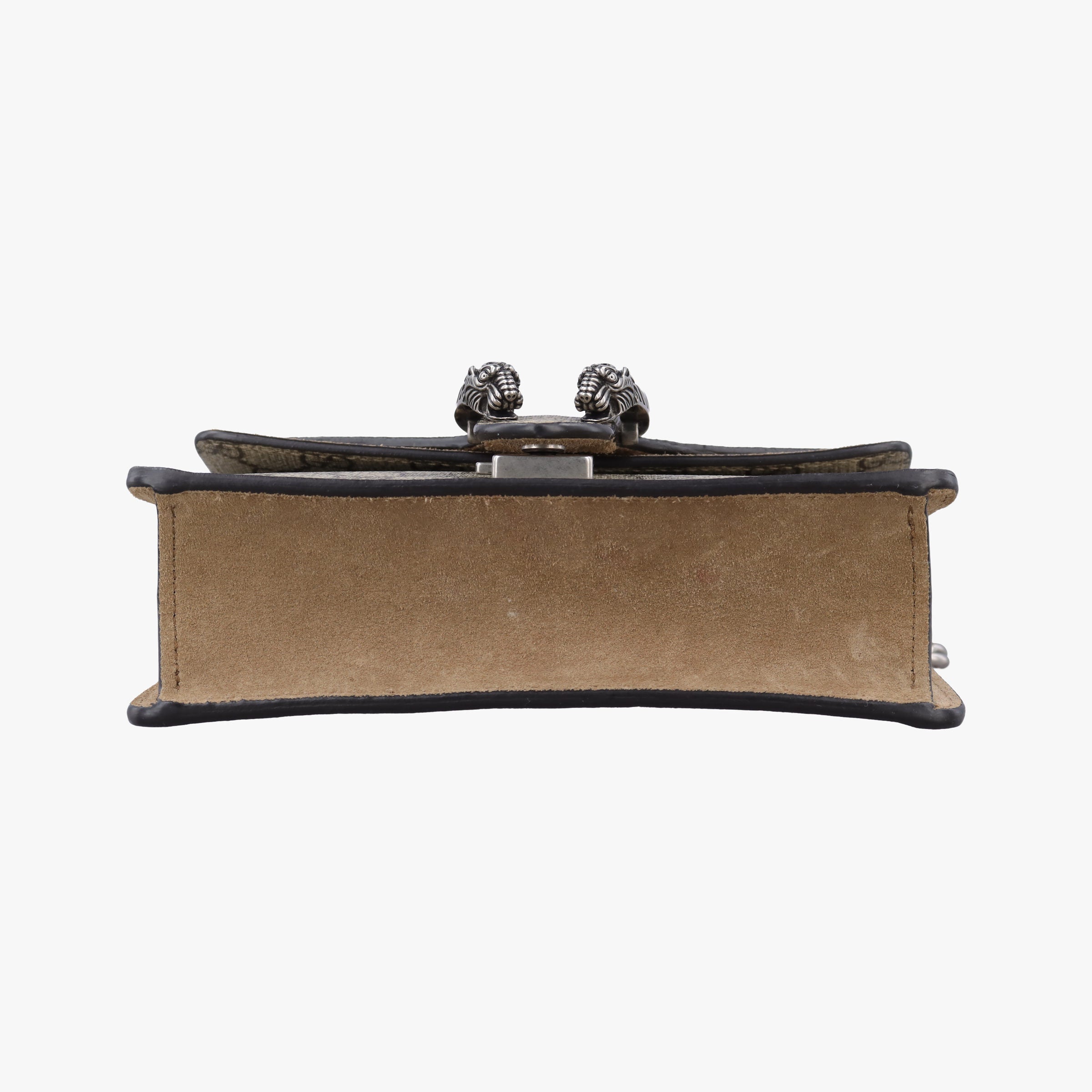 Pre-owned Gucci Dionysus Beige×Brown PVC coated canvas × suede 421970 shoulderbag | stylenewstar