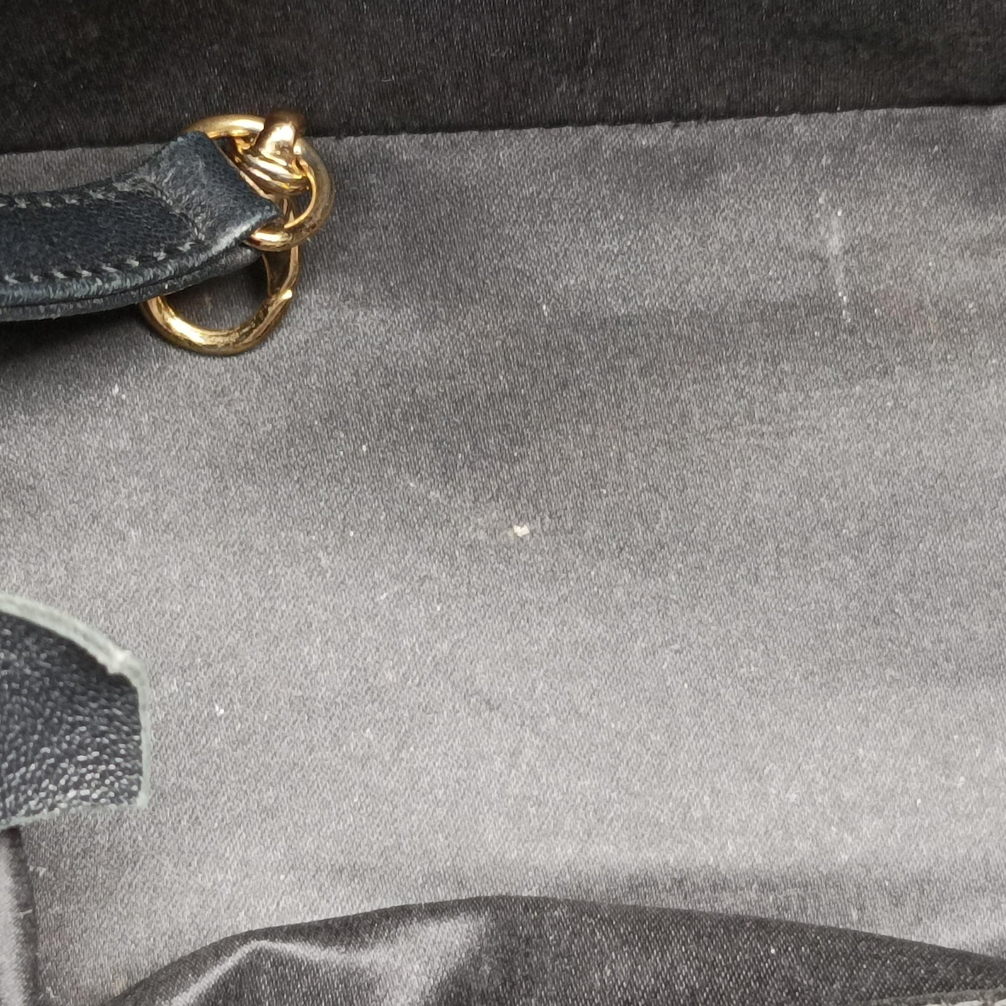 Pre-owned Chanel Matelasse PST Black caviar skin A50994 shoulderbag | stylenewstar