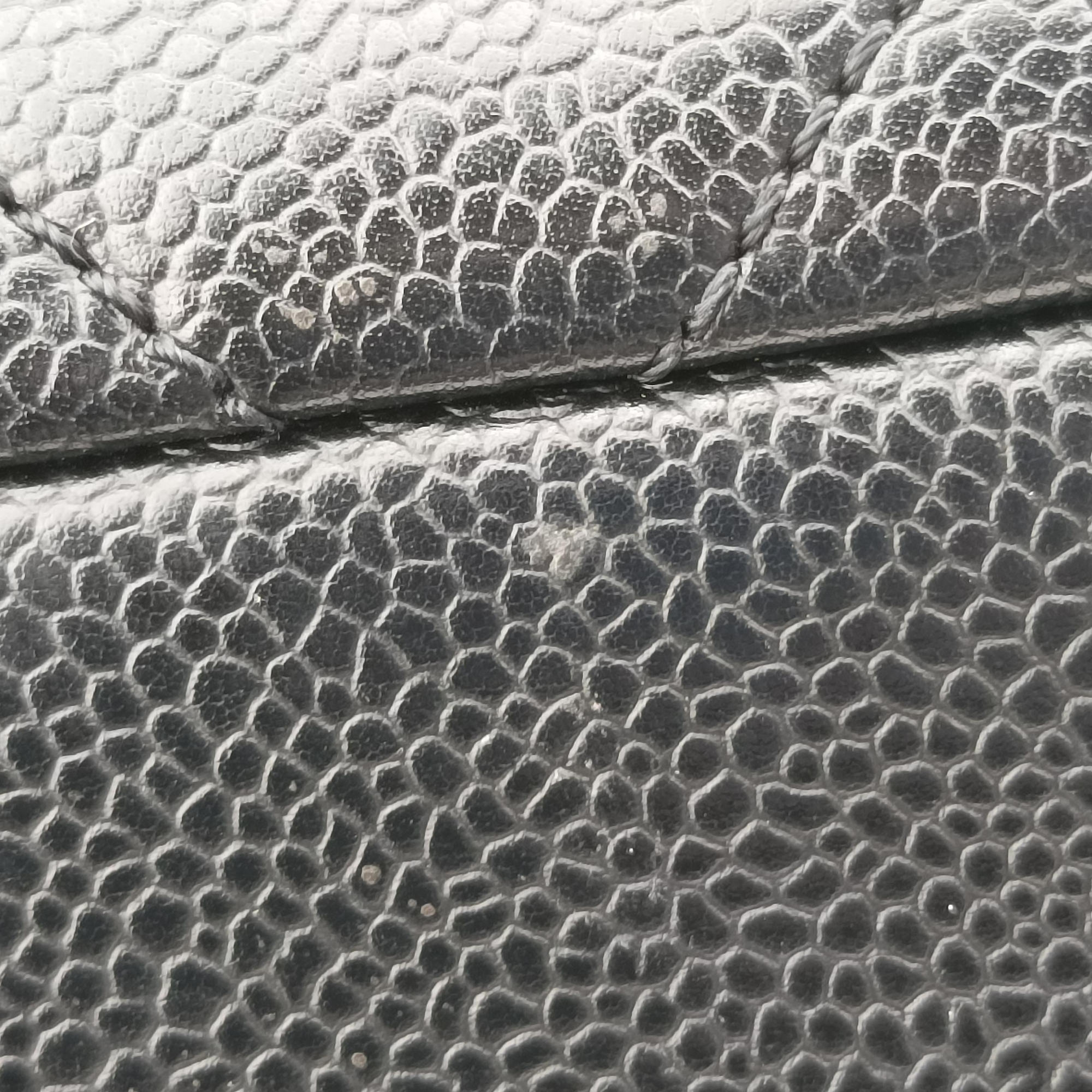 Pre-owned Chanel Matelasse PST Black caviar skin A50994 shoulderbag | stylenewstar