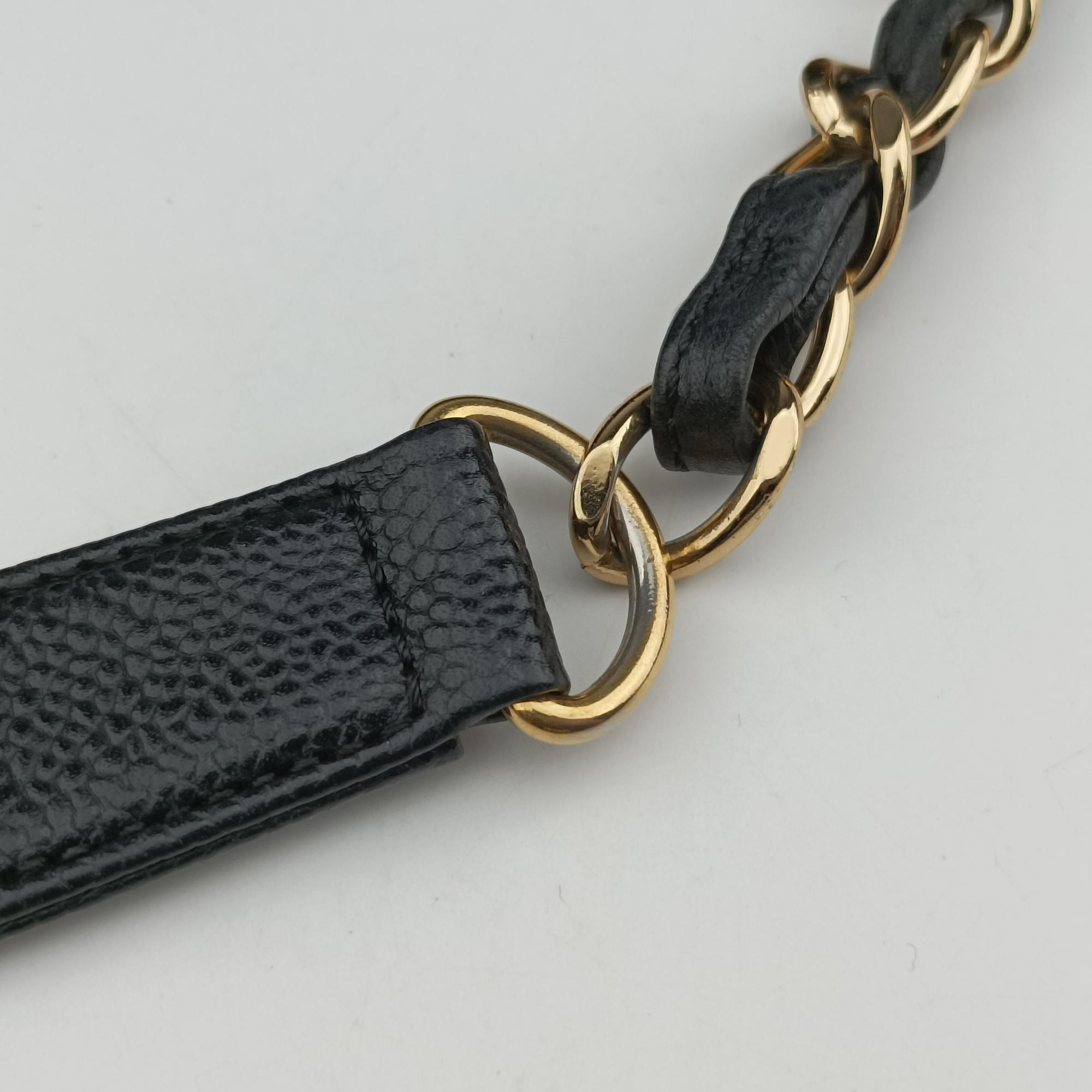 Pre-owned Chanel Matelasse PST Black caviar skin A50994 shoulderbag | stylenewstar
