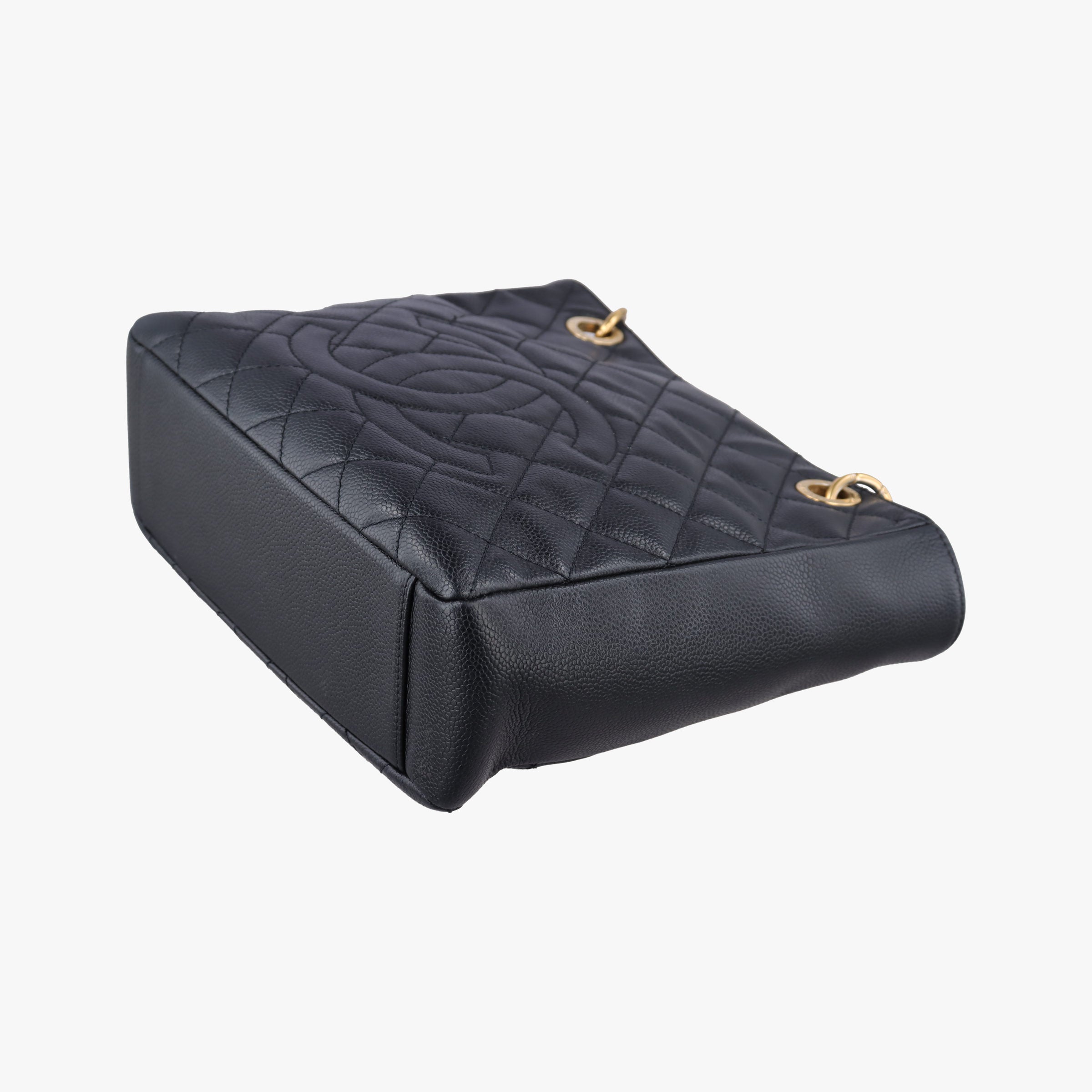 Pre-owned Chanel Matelasse PST Black caviar skin A50994 shoulderbag | stylenewstar