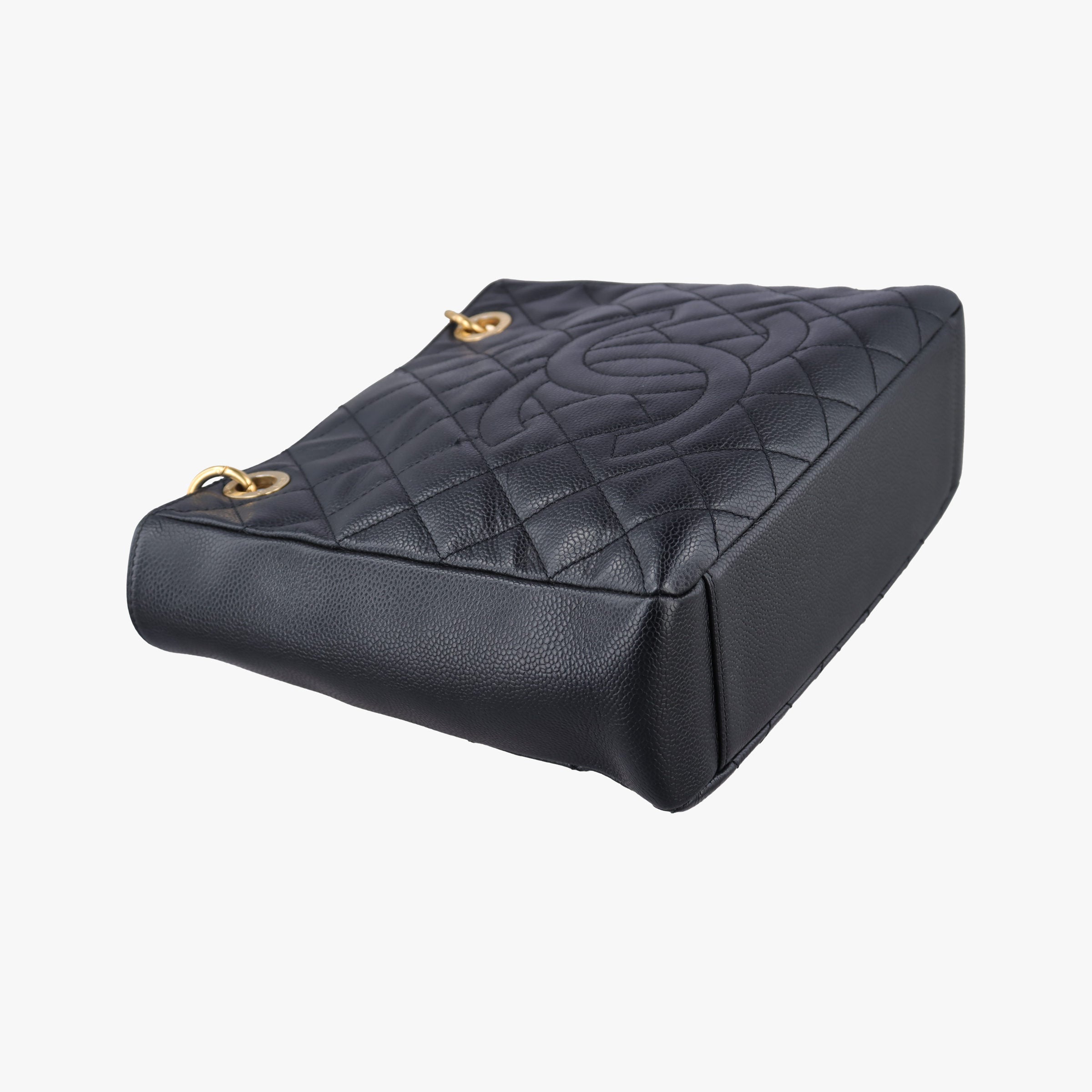 Pre-owned Chanel Matelasse PST Black caviar skin A50994 shoulderbag | stylenewstar
