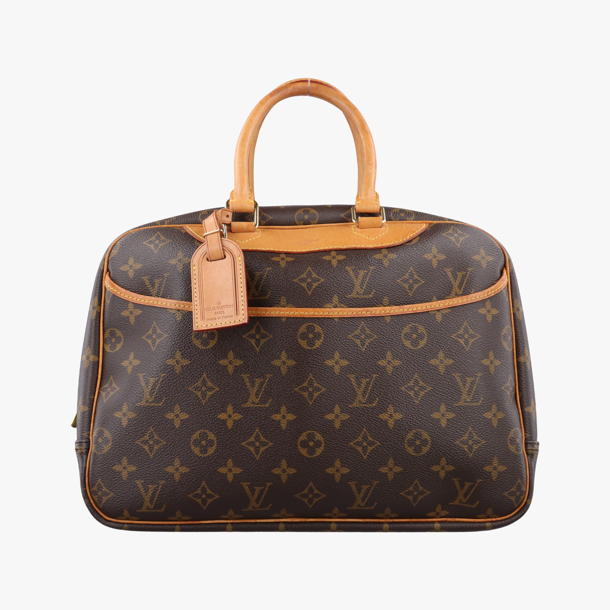 Vintage Louis Vuitton DEAUVILLE brown Monogram Canvas M47270 handbag | stylenewstar