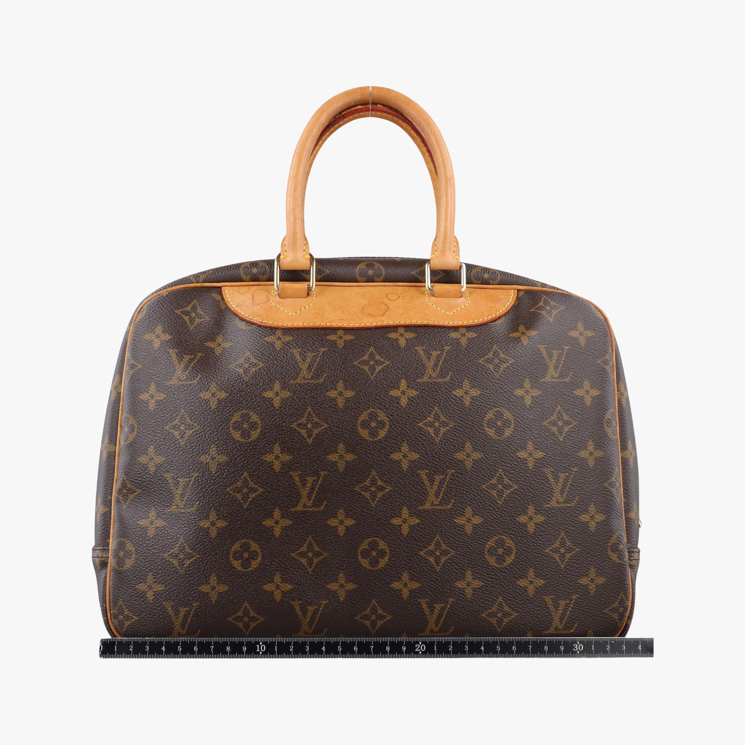 Vintage Louis Vuitton DEAUVILLE brown Monogram Canvas M47270 handbag | stylenewstar