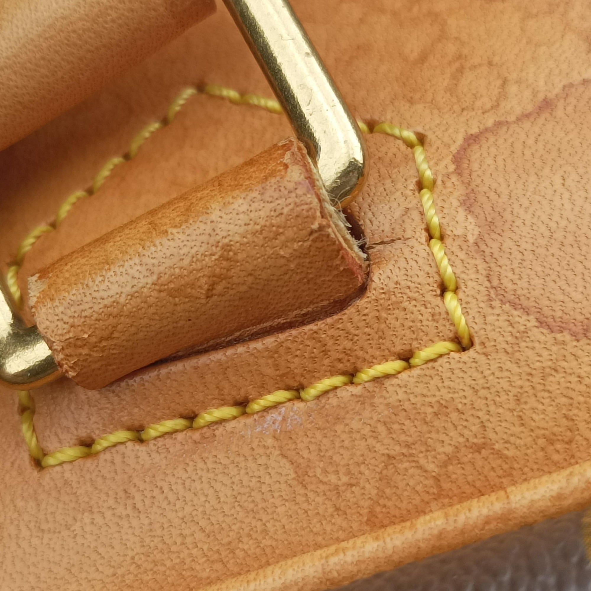 Vintage Louis Vuitton DEAUVILLE brown Monogram Canvas M47270 handbag | stylenewstar