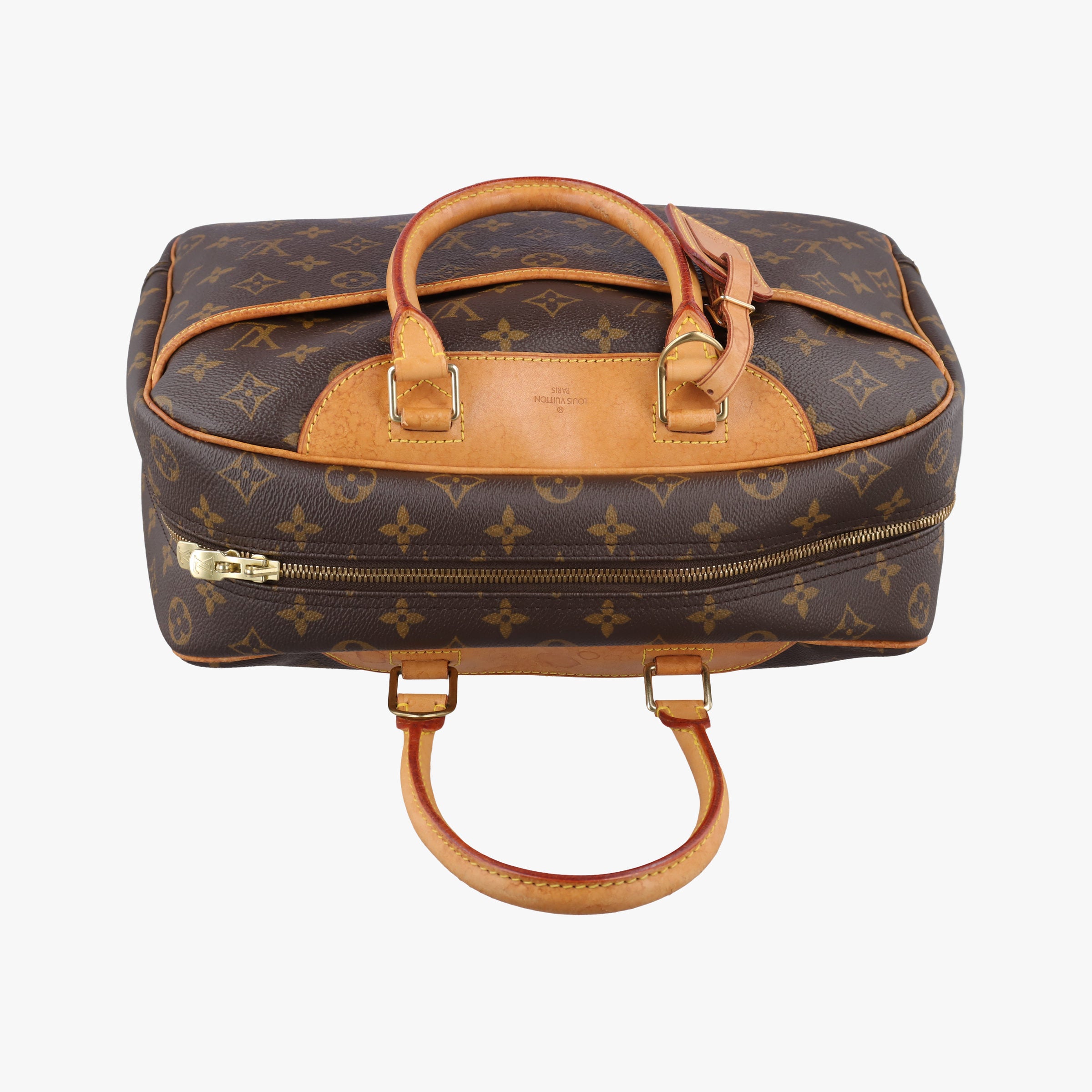 Vintage Louis Vuitton DEAUVILLE brown Monogram Canvas M47270 handbag | stylenewstar
