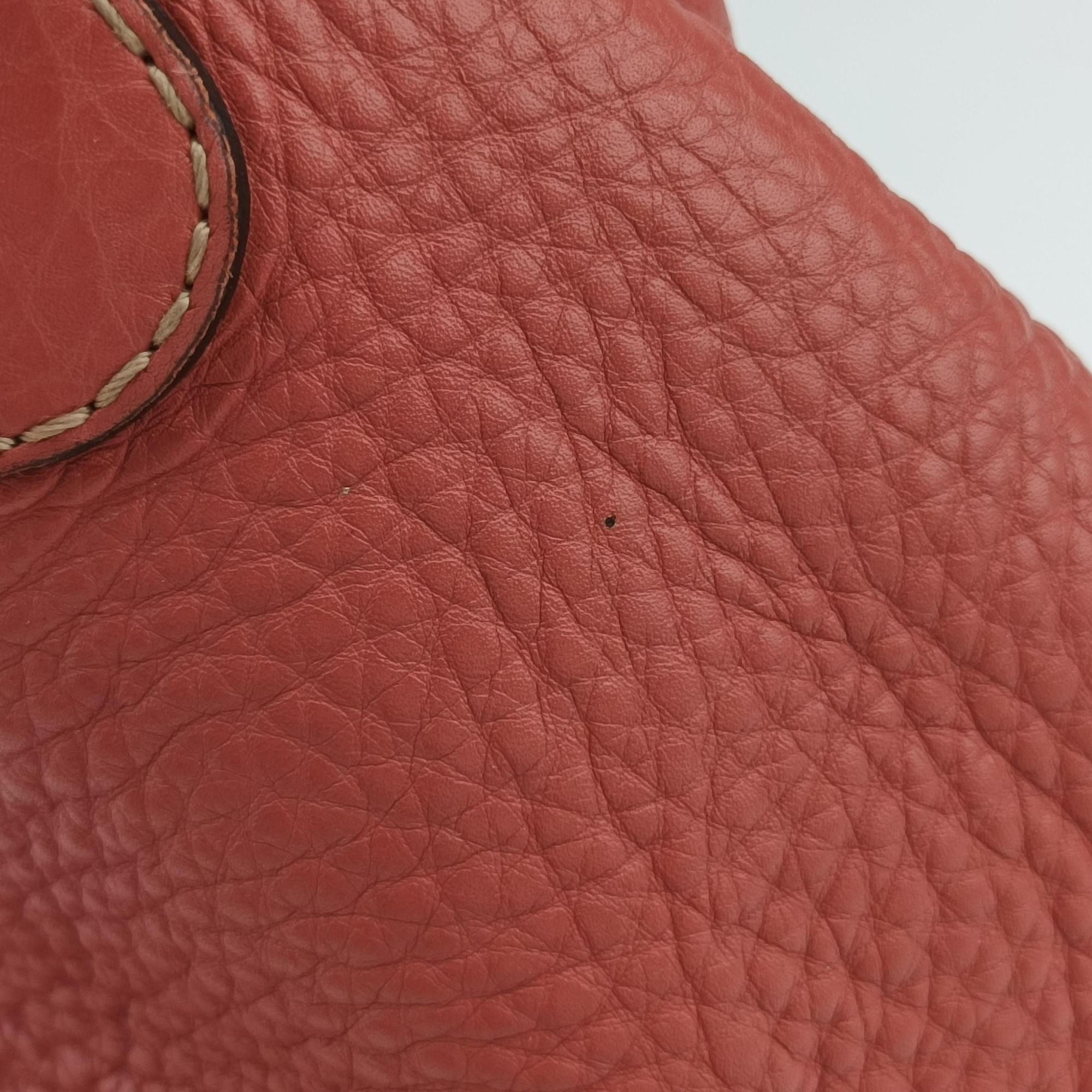 Pre-owned Gucci Sherry Line Pink Leather 247205 bostonbag | stylenewstar
