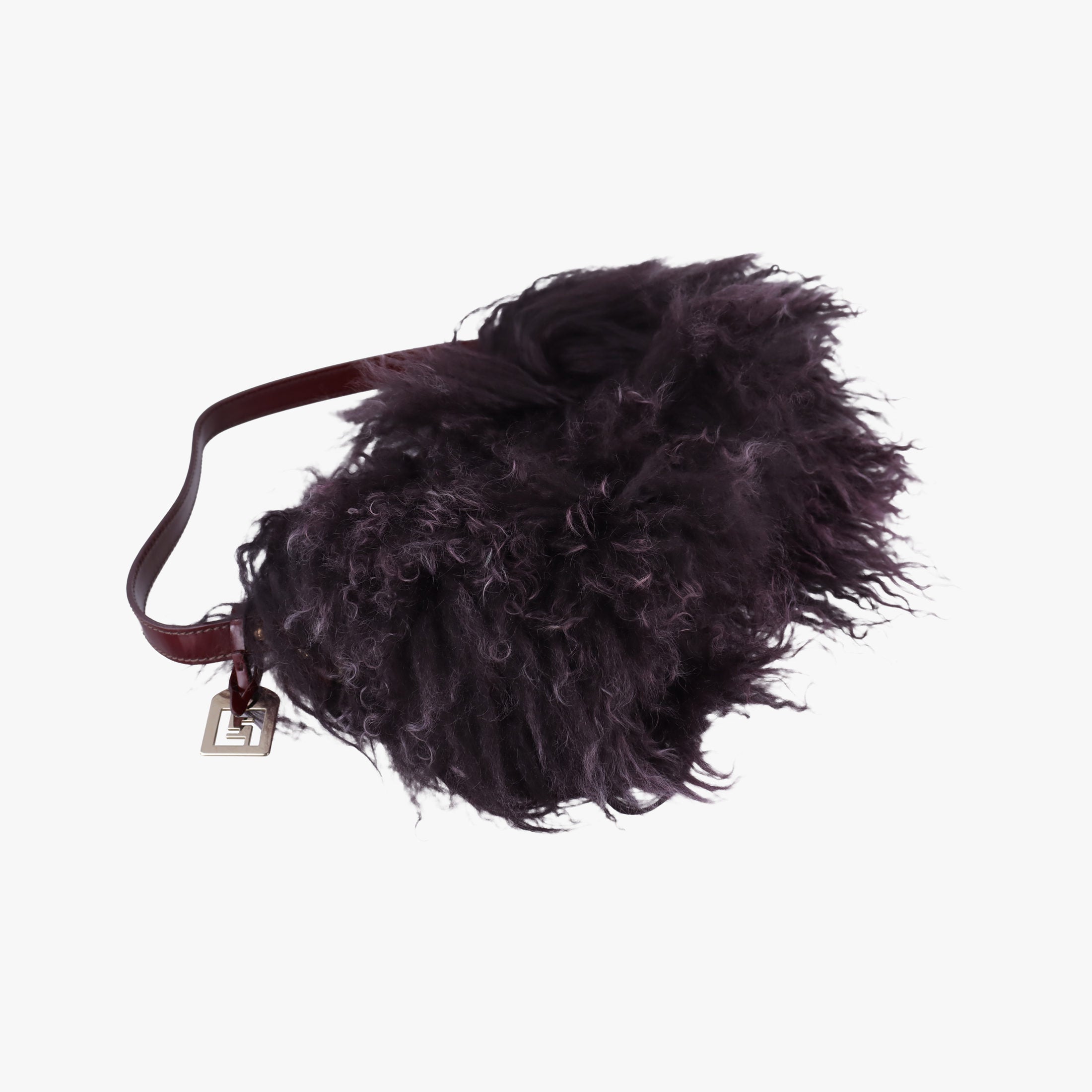 Vintage Fendi Fur bag Burgundy fur 8BR408 shoulderbag | stylenewstar