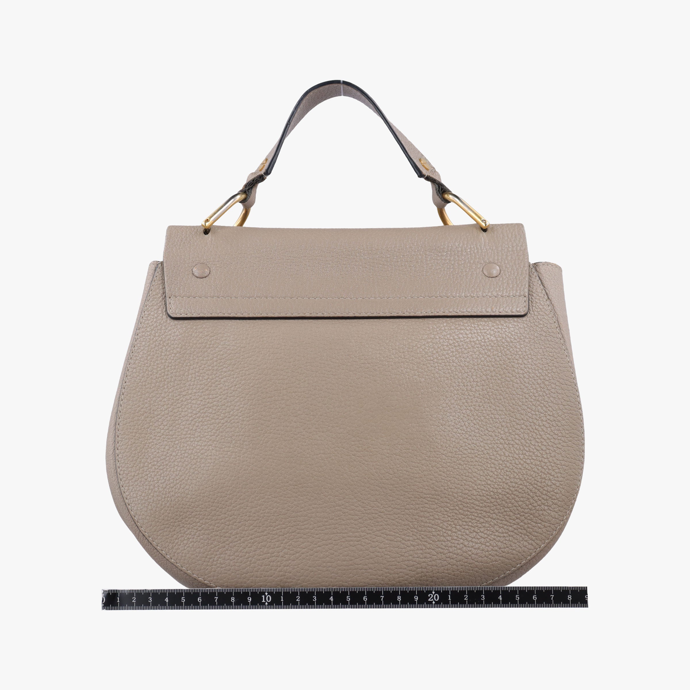 Secondhand Chloe DREW Grey Leather  shoulderbag | stylenewstar