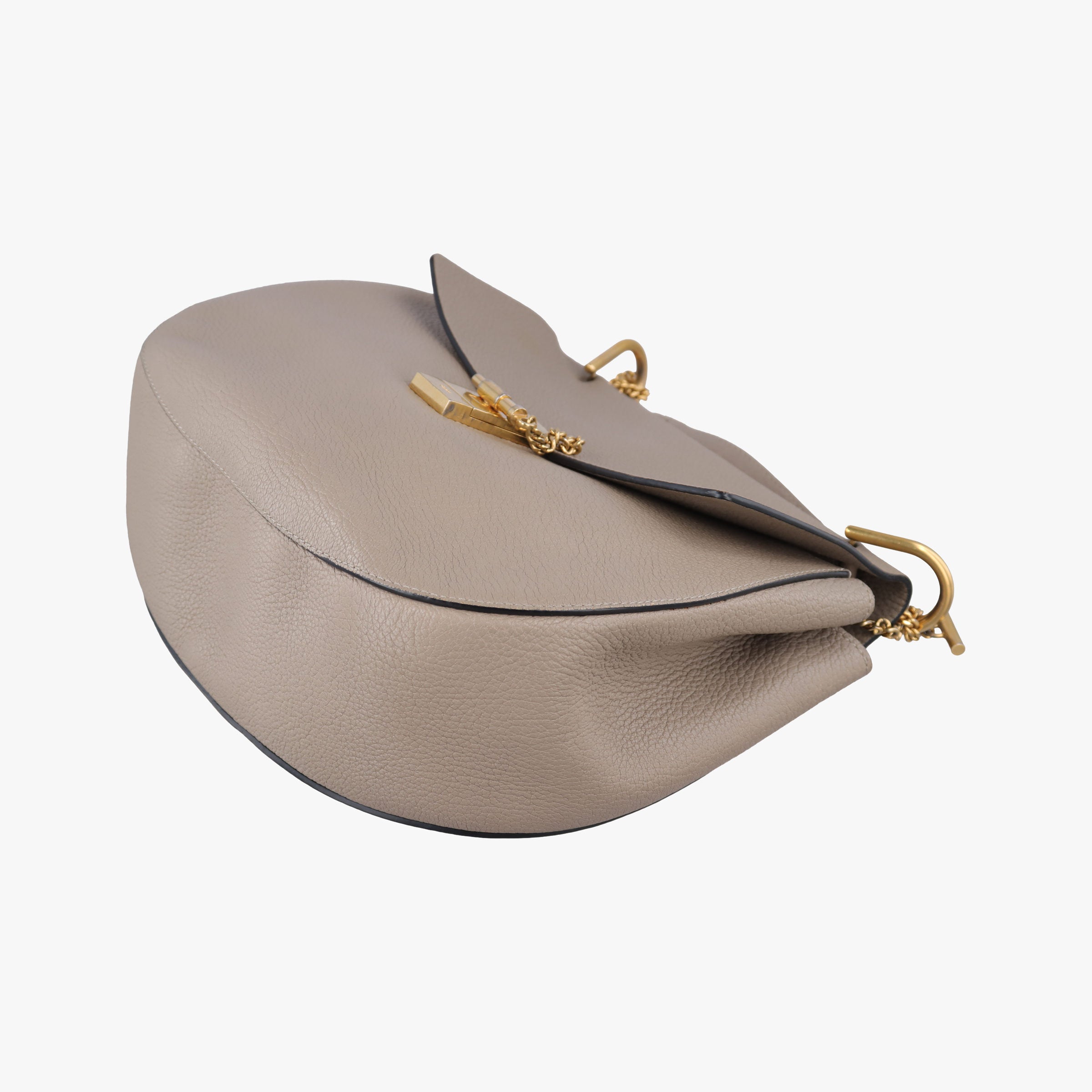 Secondhand Chloe DREW Grey Leather  shoulderbag | stylenewstar