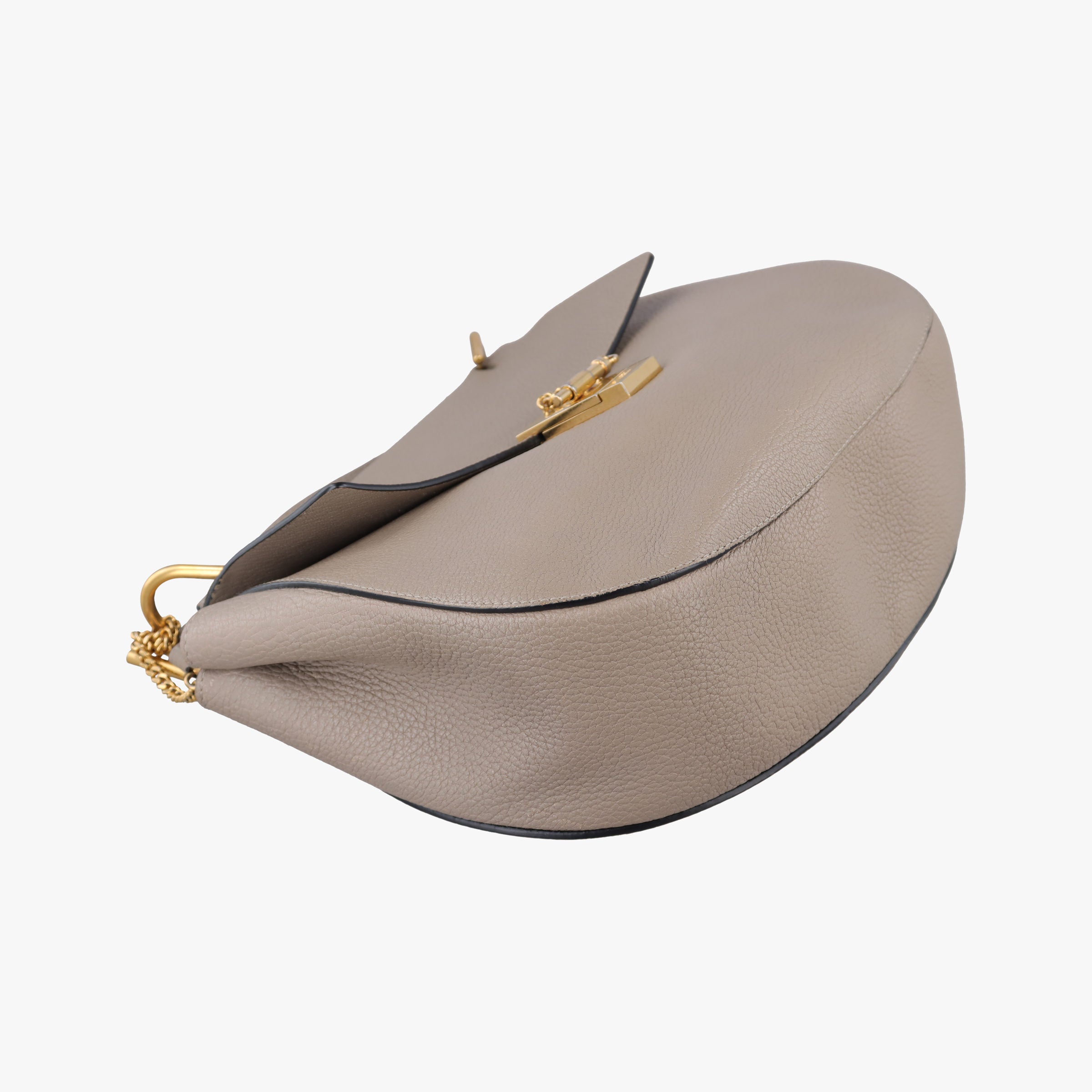 Secondhand Chloe DREW Grey Leather  shoulderbag | stylenewstar