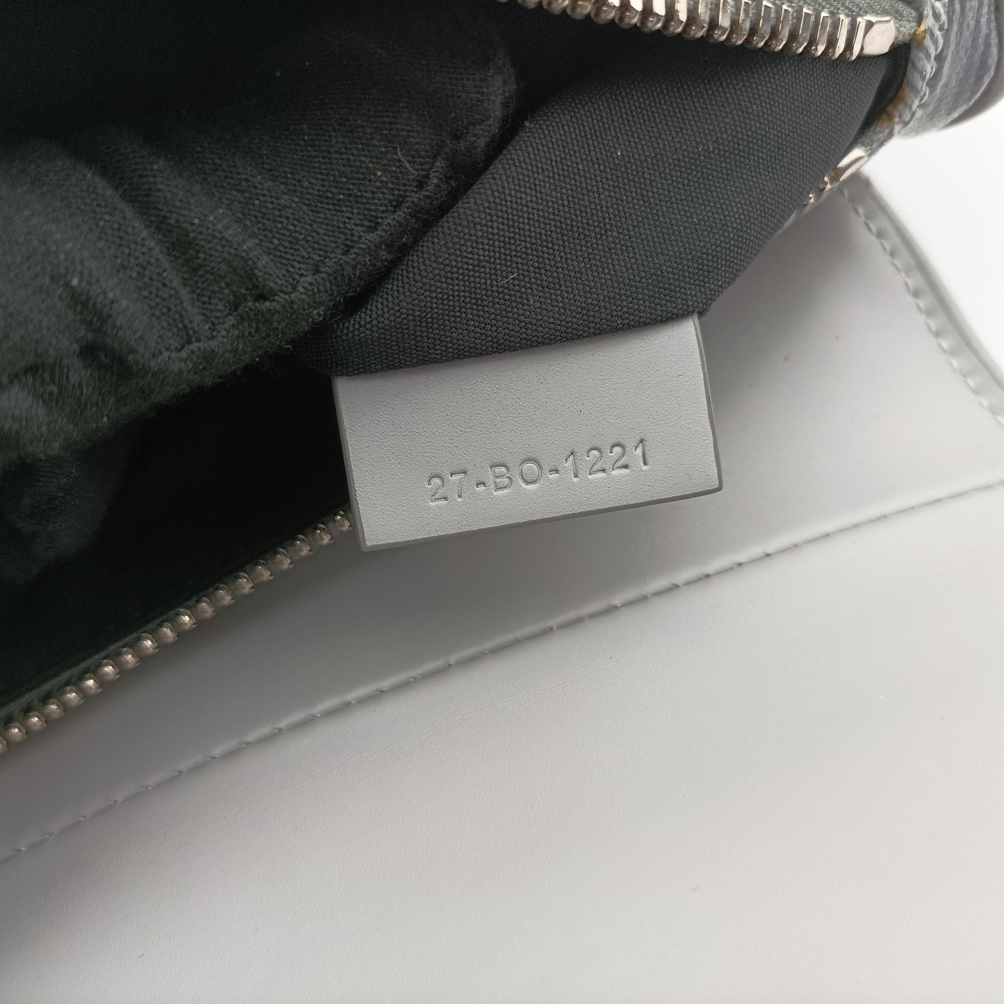 Secondhand Christian Dior Saddle Grey PVC coated canvas × leather  crossbodybag | stylenewstar