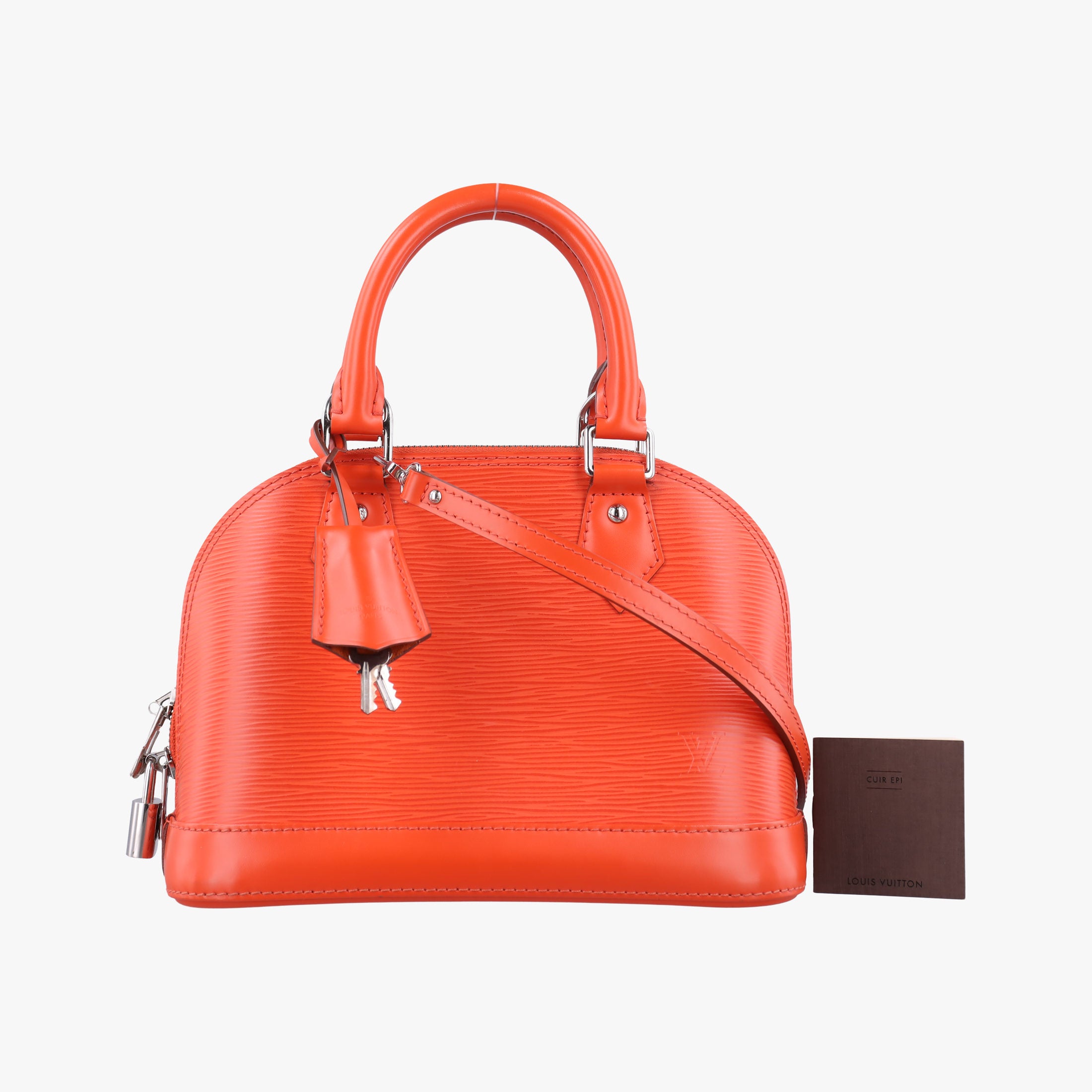 Pre-owned Louis Vuitton Alma BB PIMENT Epi M40854 shoulderbag | stylenewstar