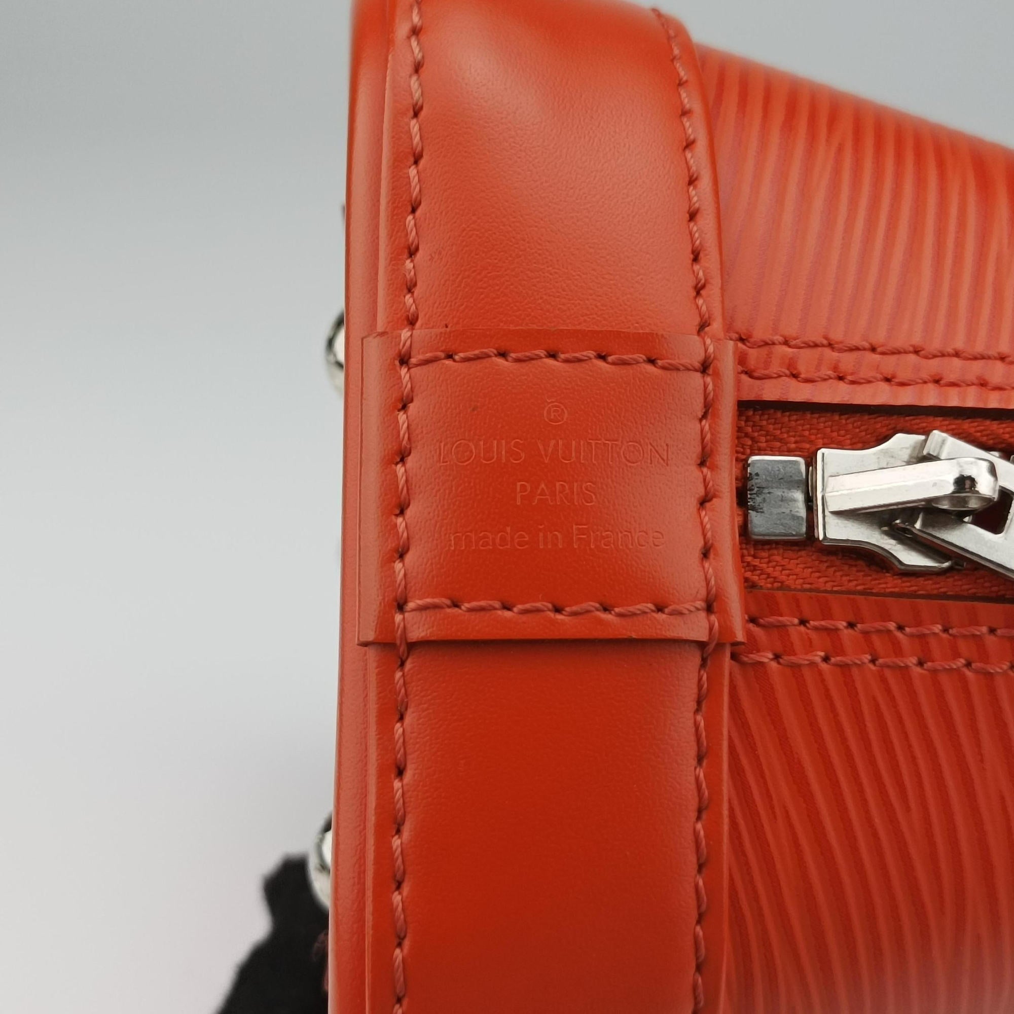 Pre-owned Louis Vuitton Alma BB PIMENT Epi M40854 shoulderbag | stylenewstar