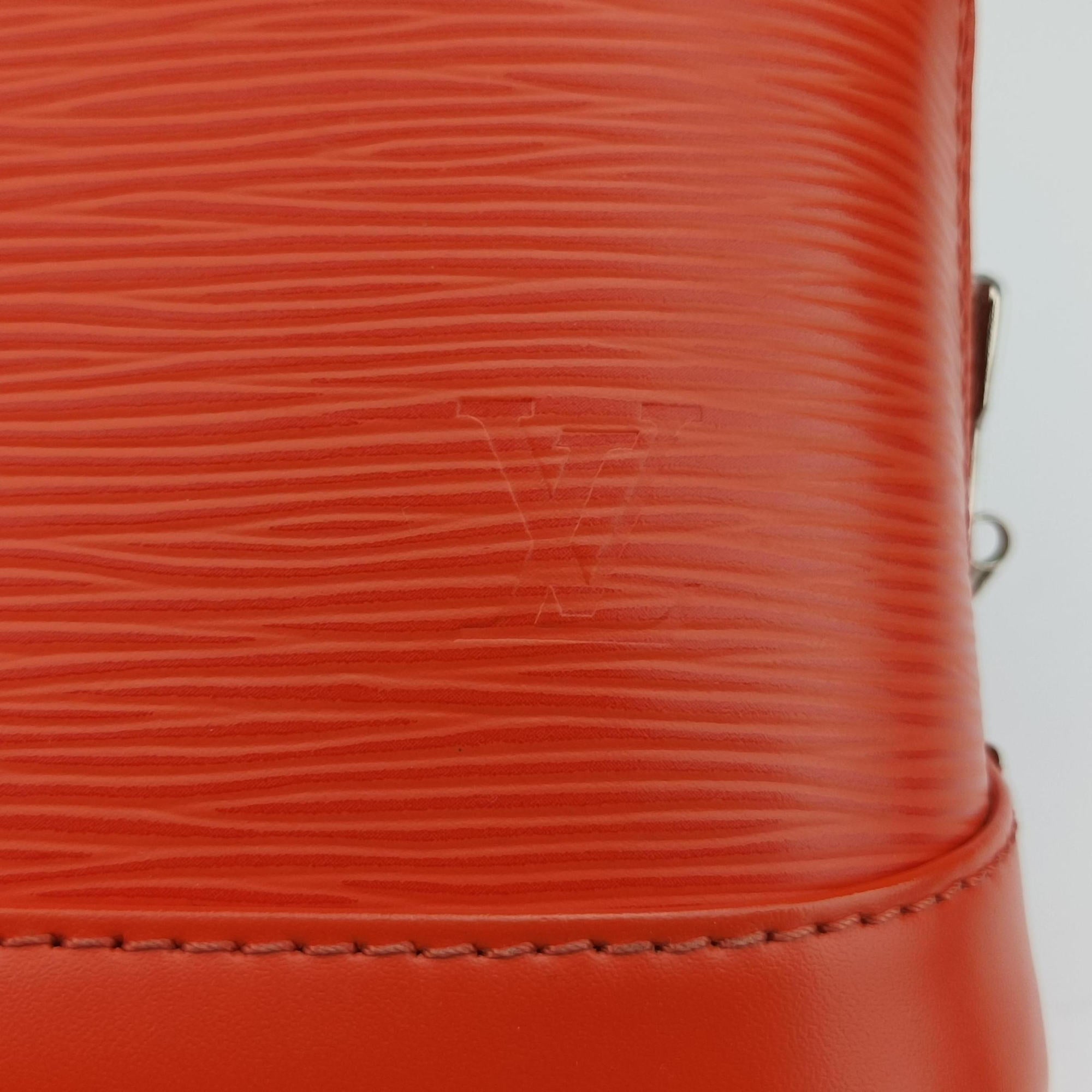 Pre-owned Louis Vuitton Alma BB PIMENT Epi M40854 shoulderbag | stylenewstar