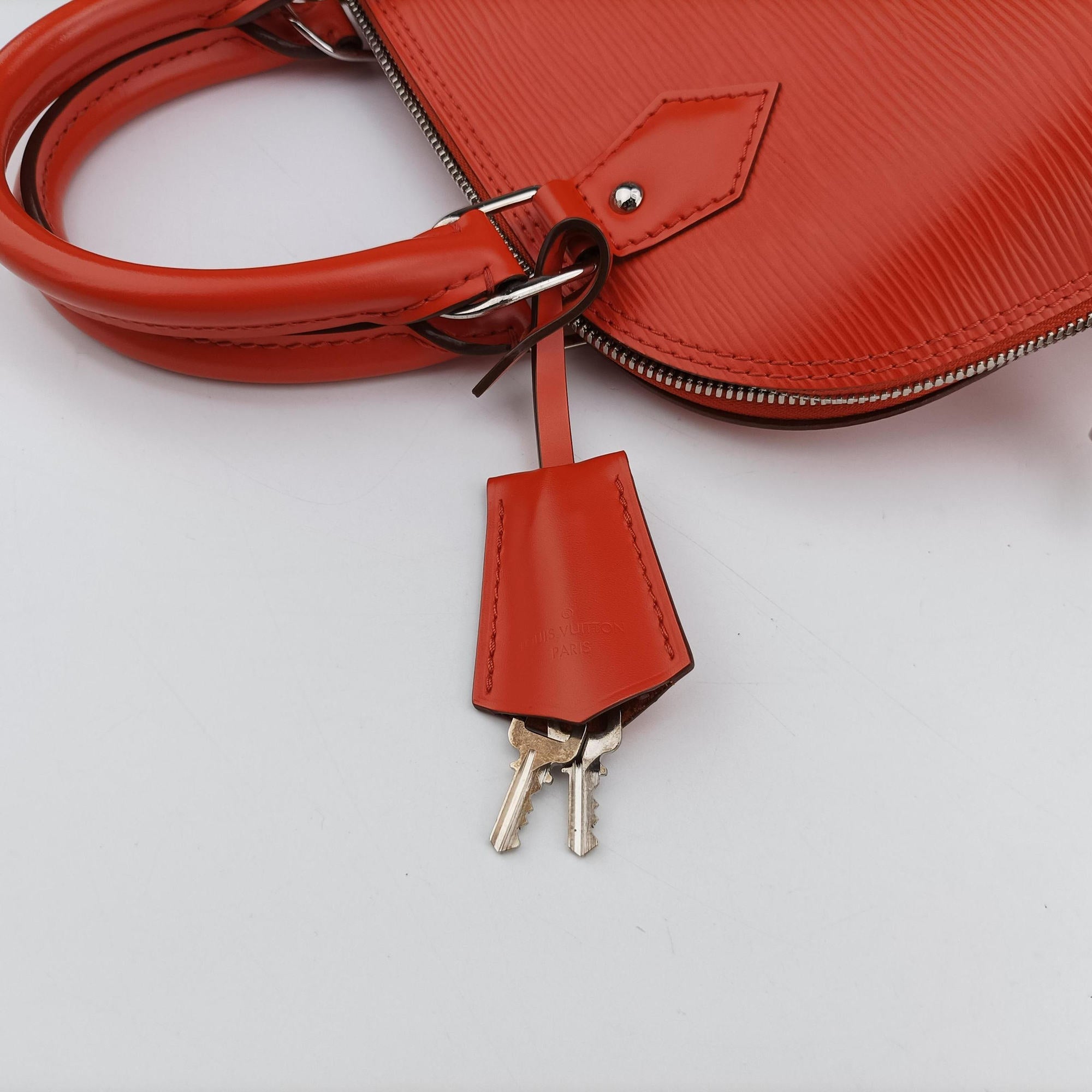 Pre-owned Louis Vuitton Alma BB PIMENT Epi M40854 shoulderbag | stylenewstar
