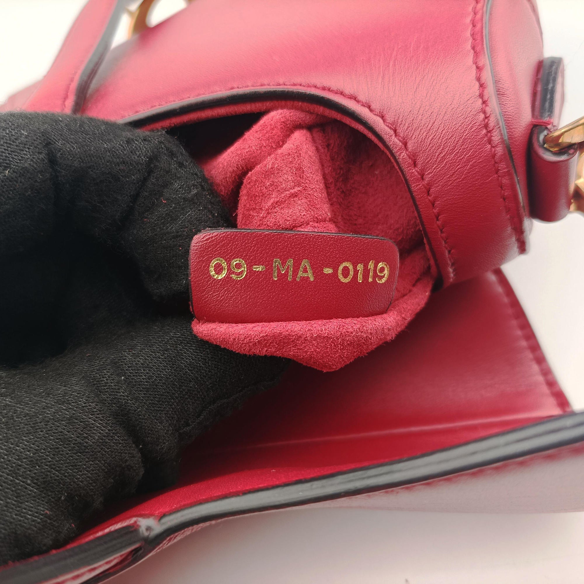 Pre-owned Christian Dior Saddle Red Leather  handbag | stylenewstar