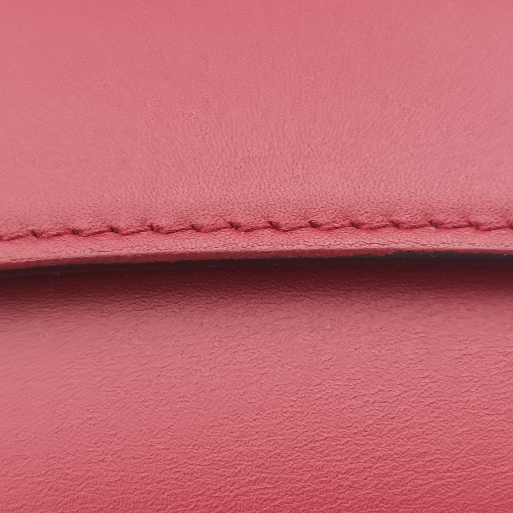 Pre-owned Christian Dior Saddle Red Leather  handbag | stylenewstar
