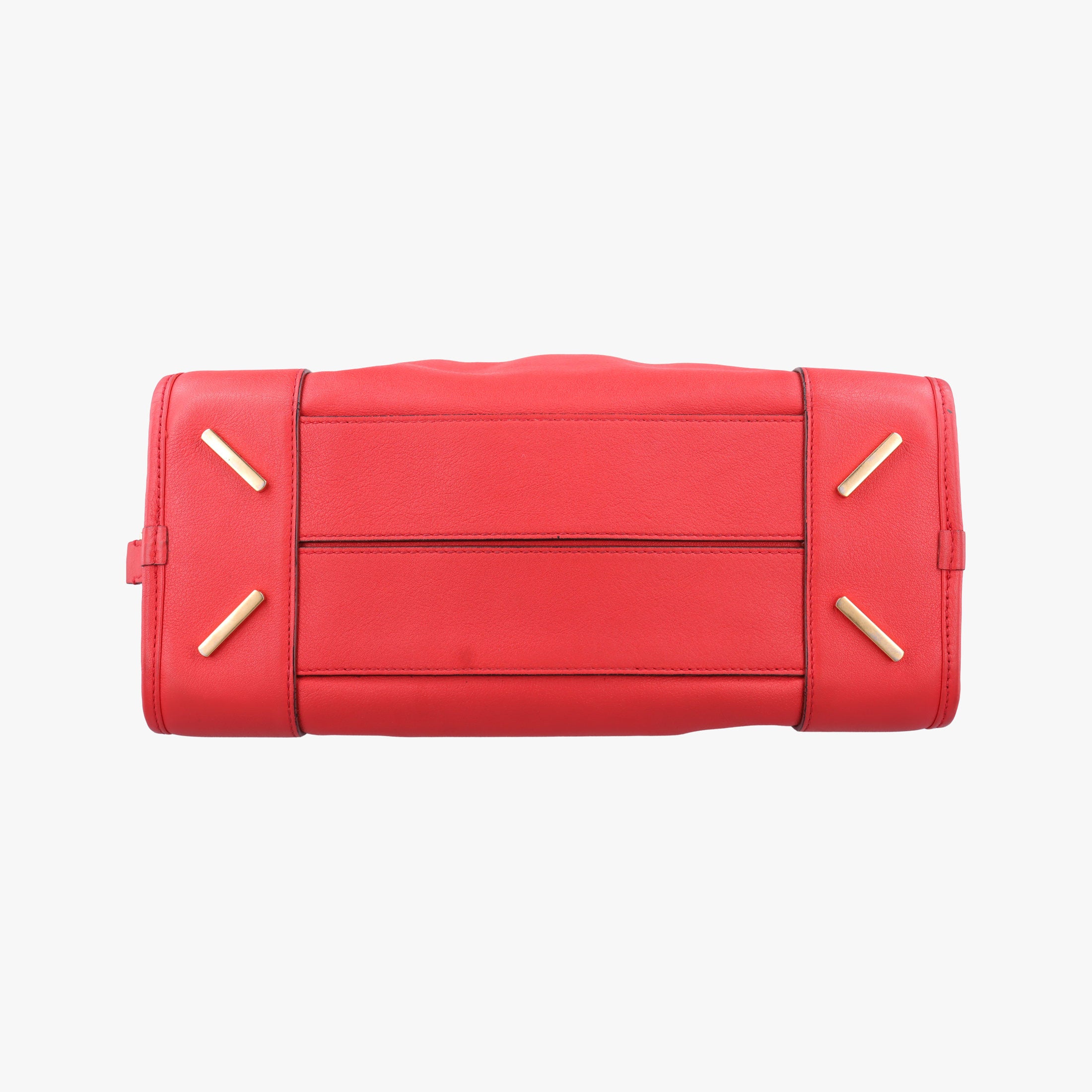 Pre-owned Loewe Amazona 28 Orange Leather  handbag | stylenewstar