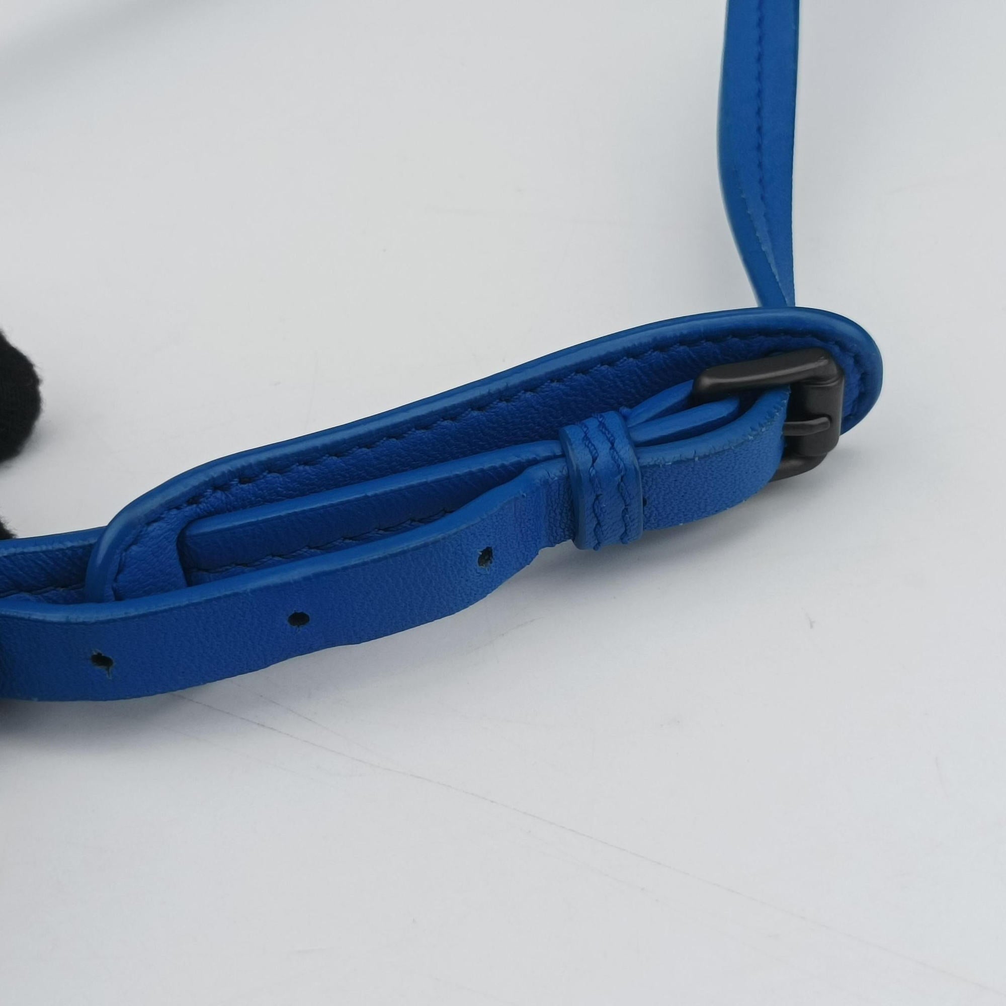 Secondhand Bottega Veneta NODINI Intrecciato Blue lambskin  shoulderbag | stylenewstar