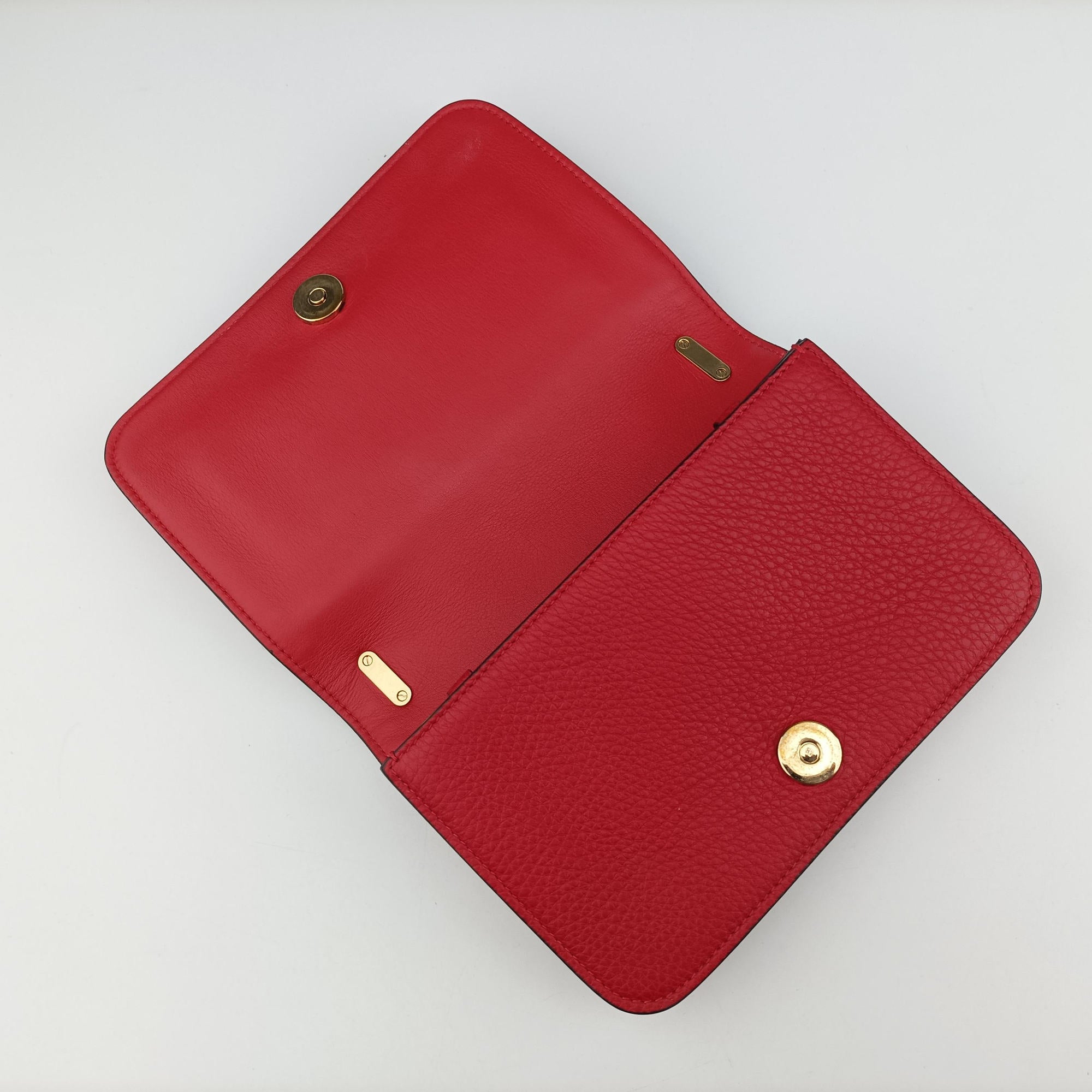 Vintage Ferragamo Vara Red Leather  shoulderbag | stylenewstar