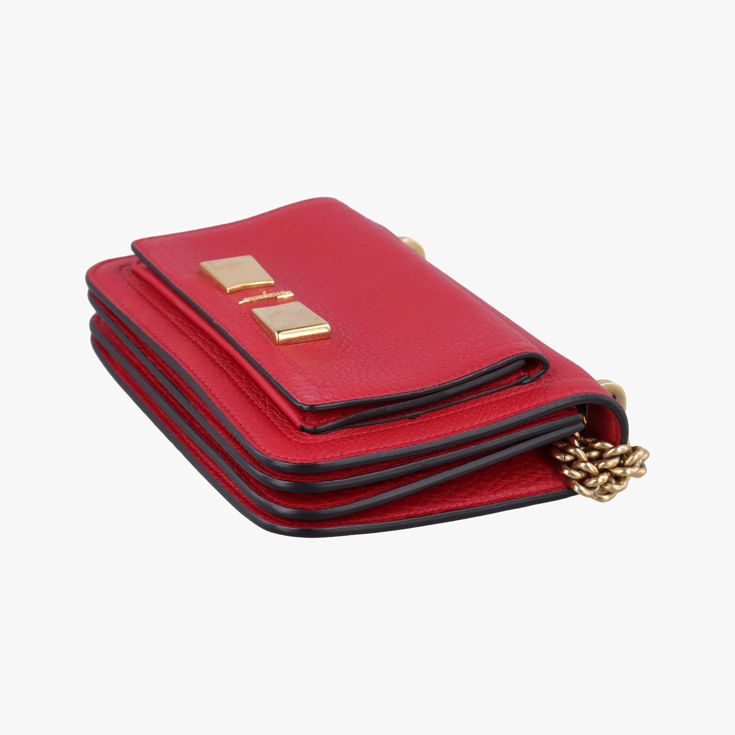 Vintage Ferragamo Vara Red Leather  shoulderbag | stylenewstar