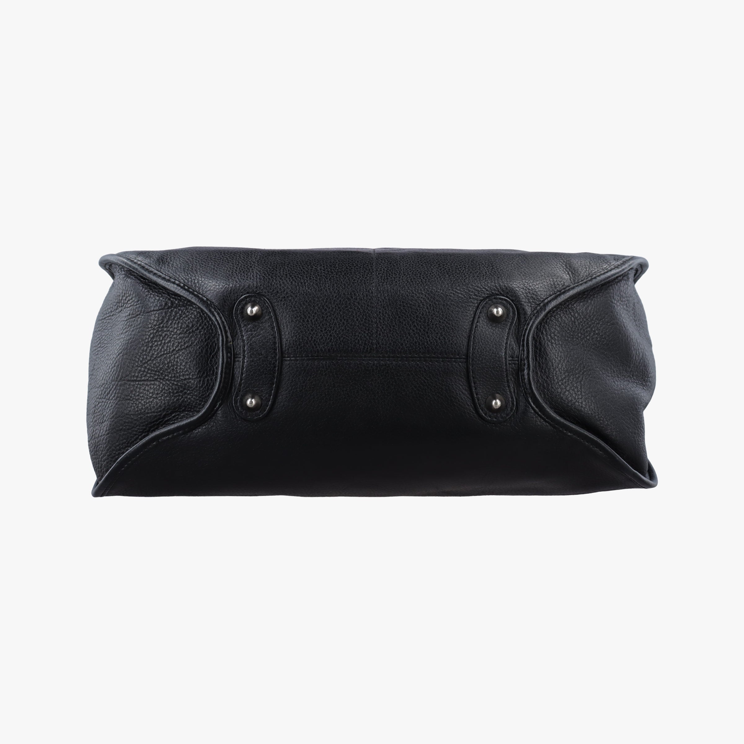 Vintage Christian Dior 61 Hobo Black Leather  handbag | stylenewstar