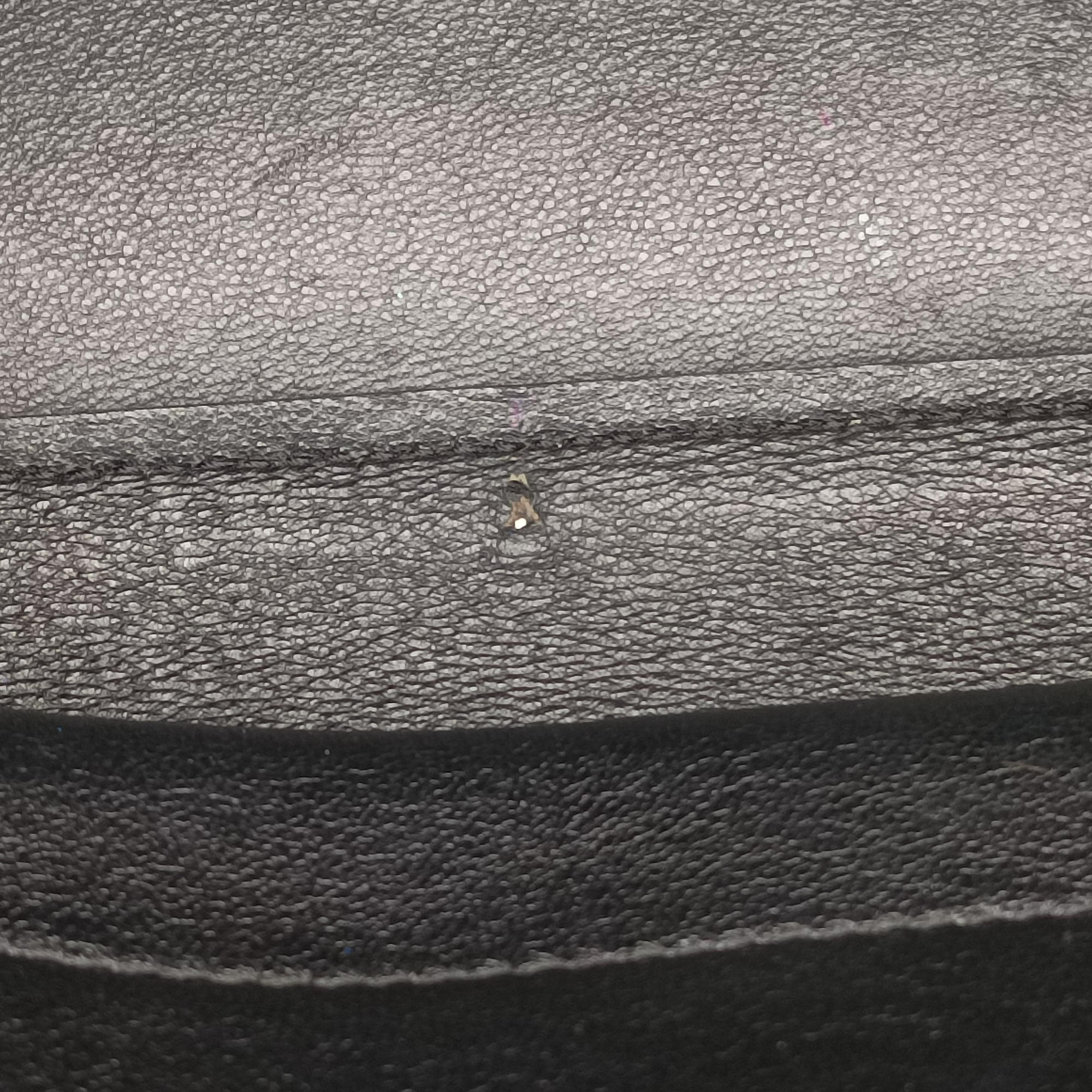 Pre-owned Celine Trapeze Black×Brown×Blue ponyhair  shoulderbag | stylenewstar