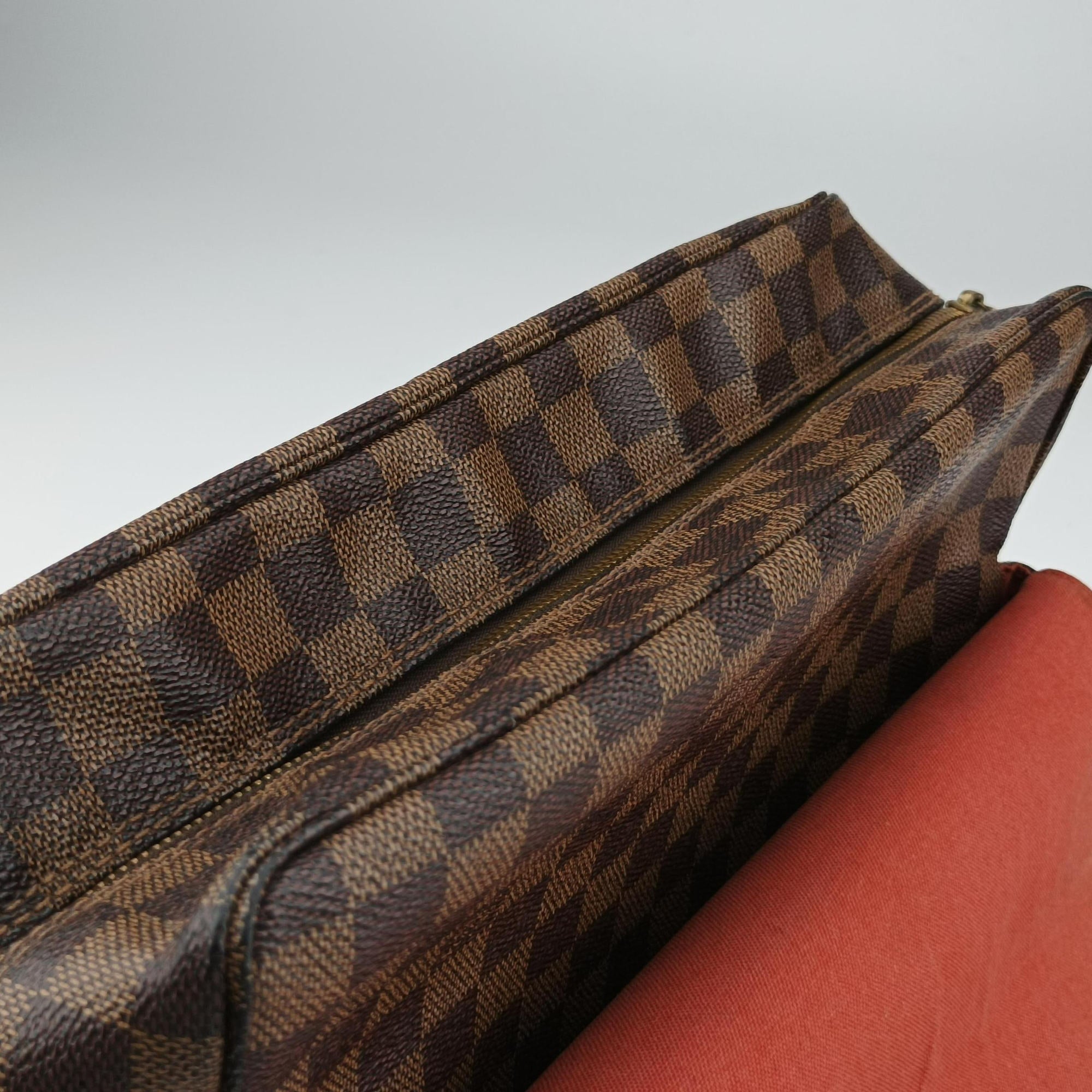 Pre-owned Louis Vuitton NAVIGLIO EBENE Damier Canvas N45255 shoulderbag | stylenewstar