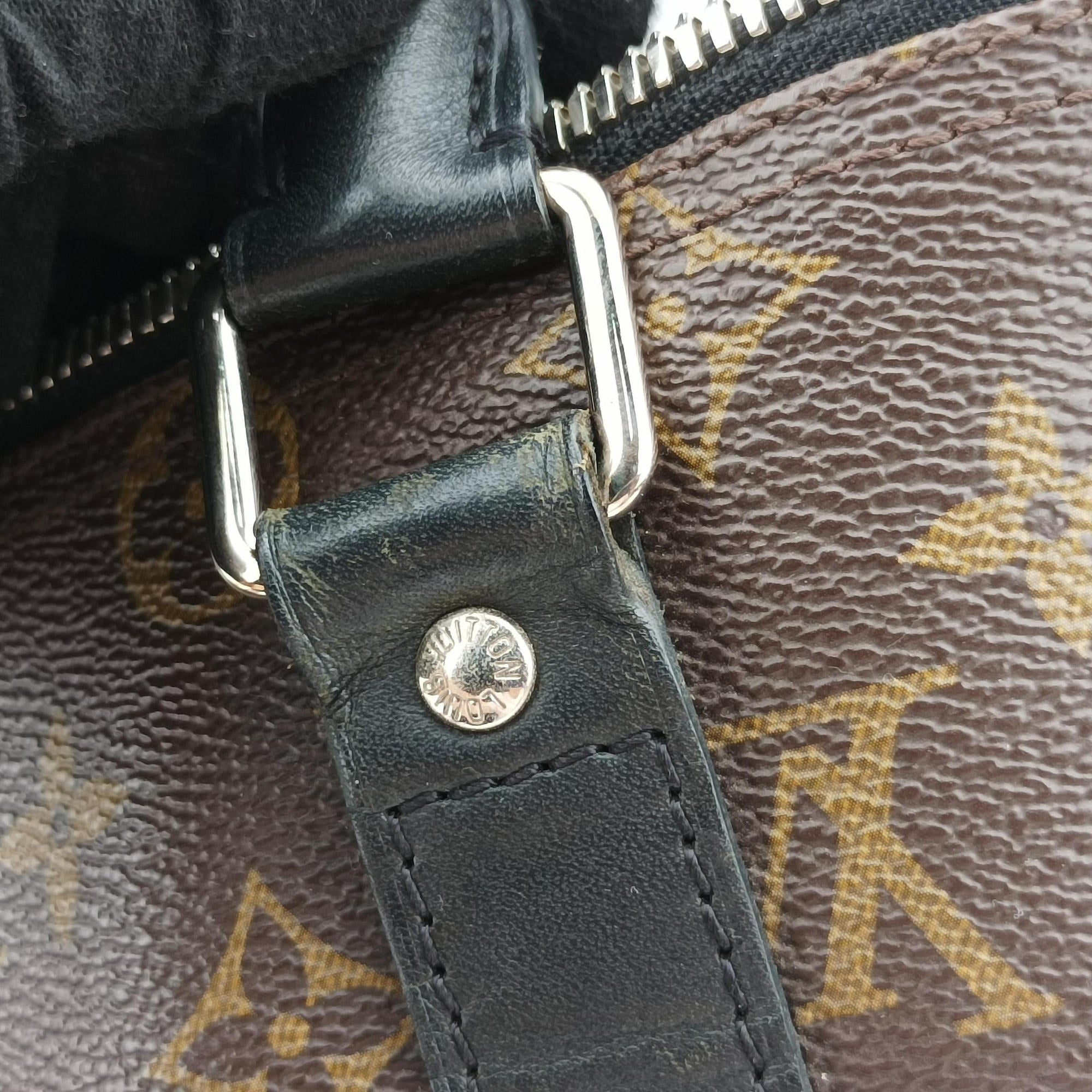 Secondhand Louis Vuitton Keepall Bandouliere 45 Monogram Eclipse Monogram Eclipse Canvas M56711 shoulderbag | stylenewstar