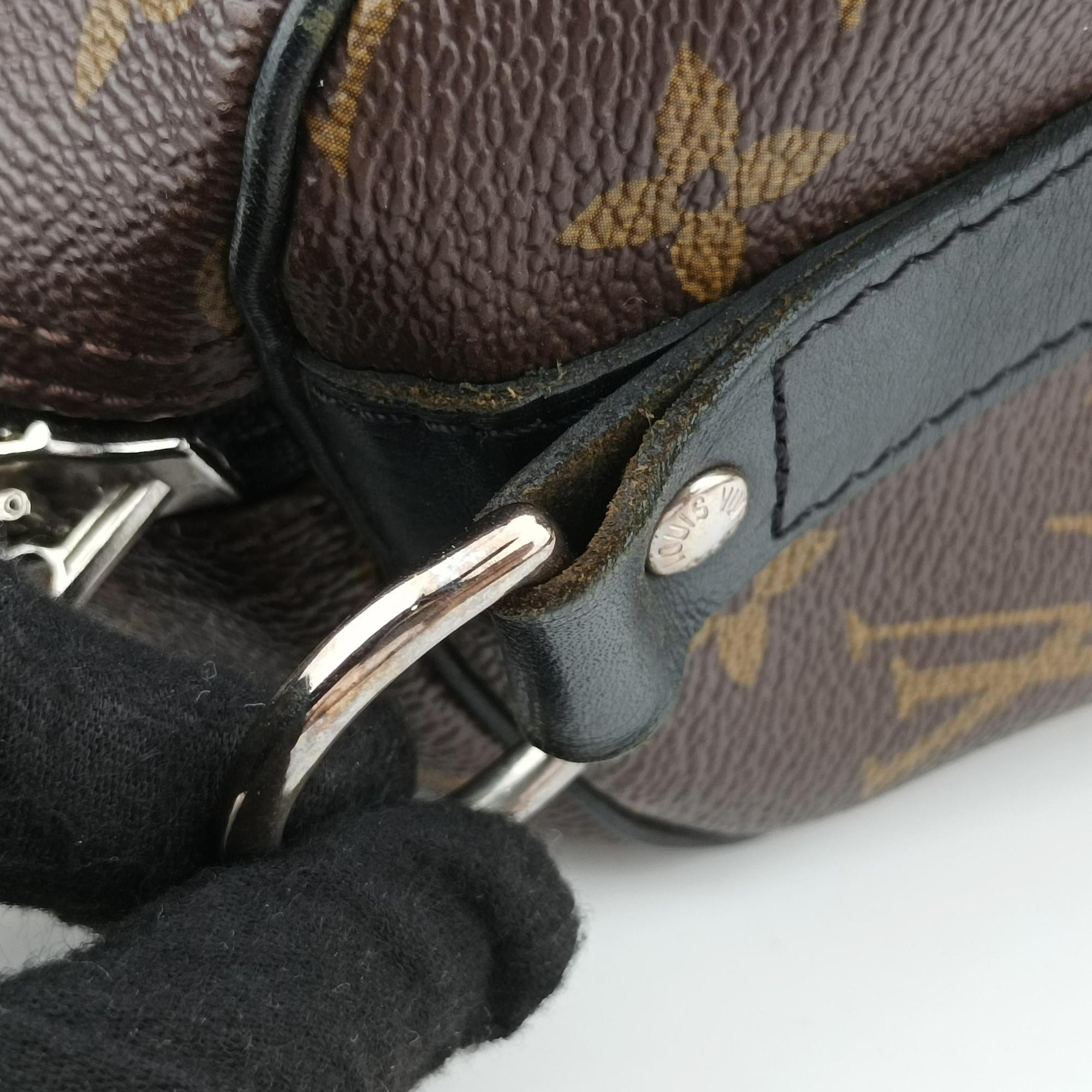 Secondhand Louis Vuitton Keepall Bandouliere 45 Monogram Eclipse Monogram Eclipse Canvas M56711 shoulderbag | stylenewstar