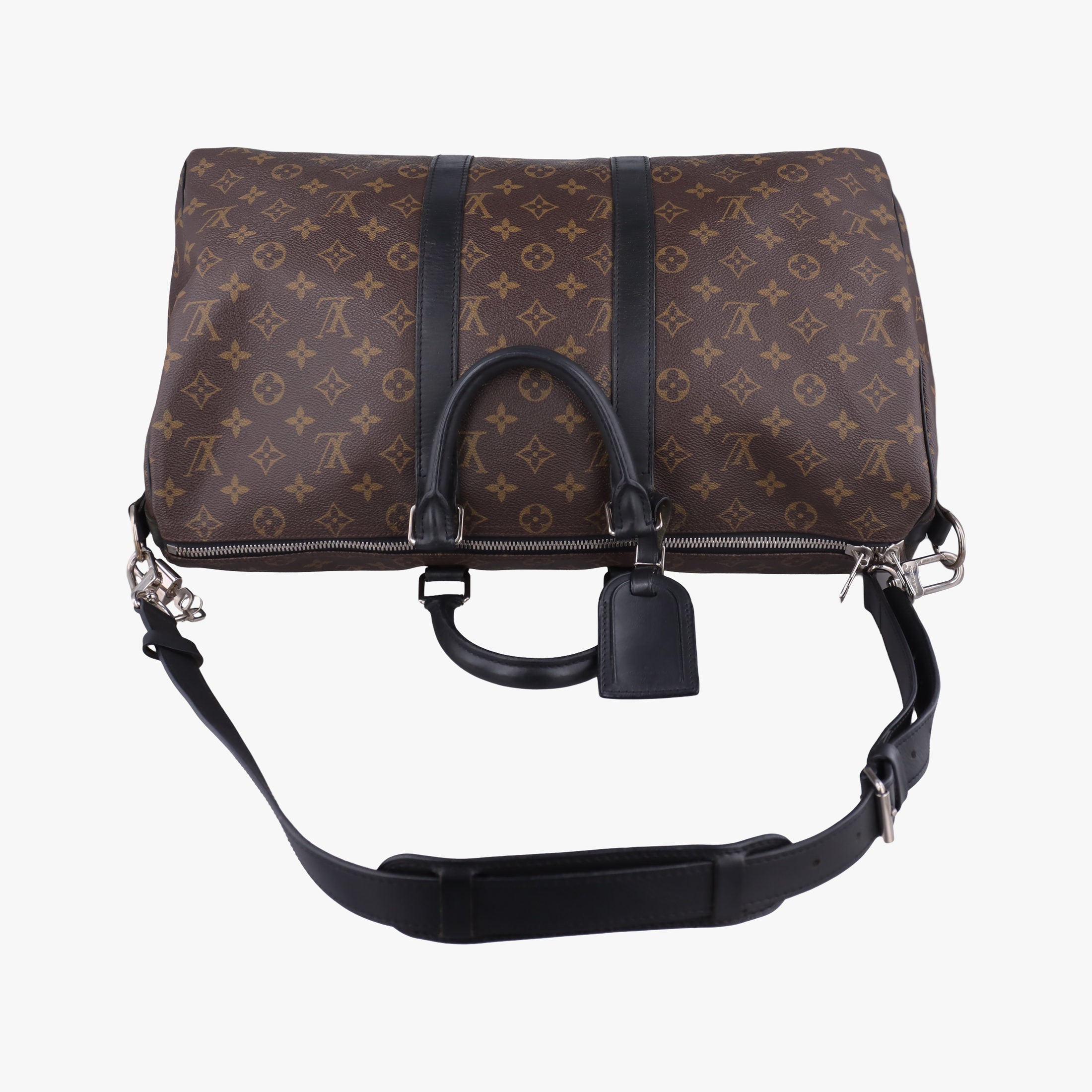Secondhand Louis Vuitton Keepall Bandouliere 45 Monogram Eclipse Monogram Eclipse Canvas M56711 shoulderbag | stylenewstar