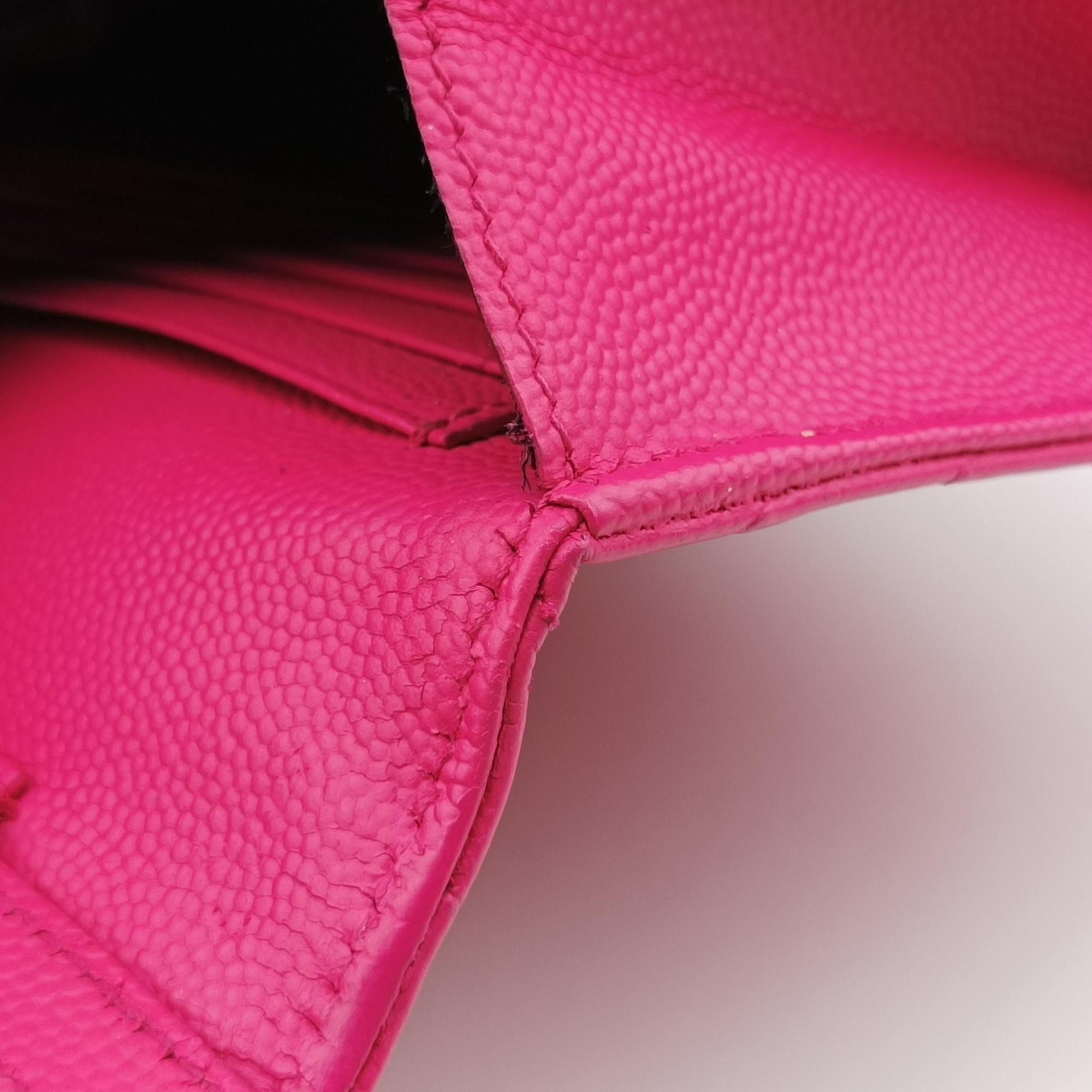 Pre-owned Yves Saint Laurent MONOGRAM Rose Leather 360452 shoulderbag | stylenewstar