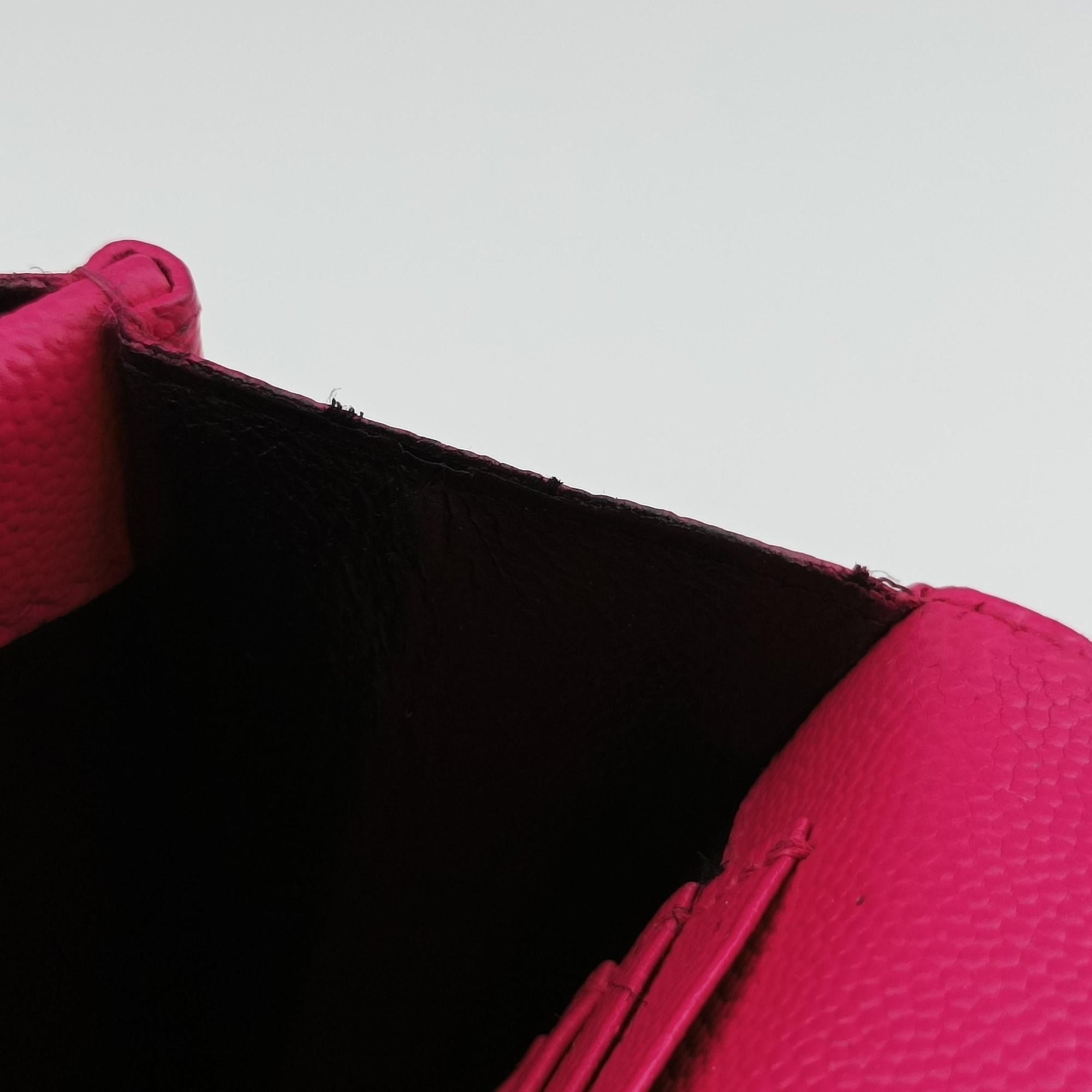 Pre-owned Yves Saint Laurent MONOGRAM Rose Leather 360452 shoulderbag | stylenewstar
