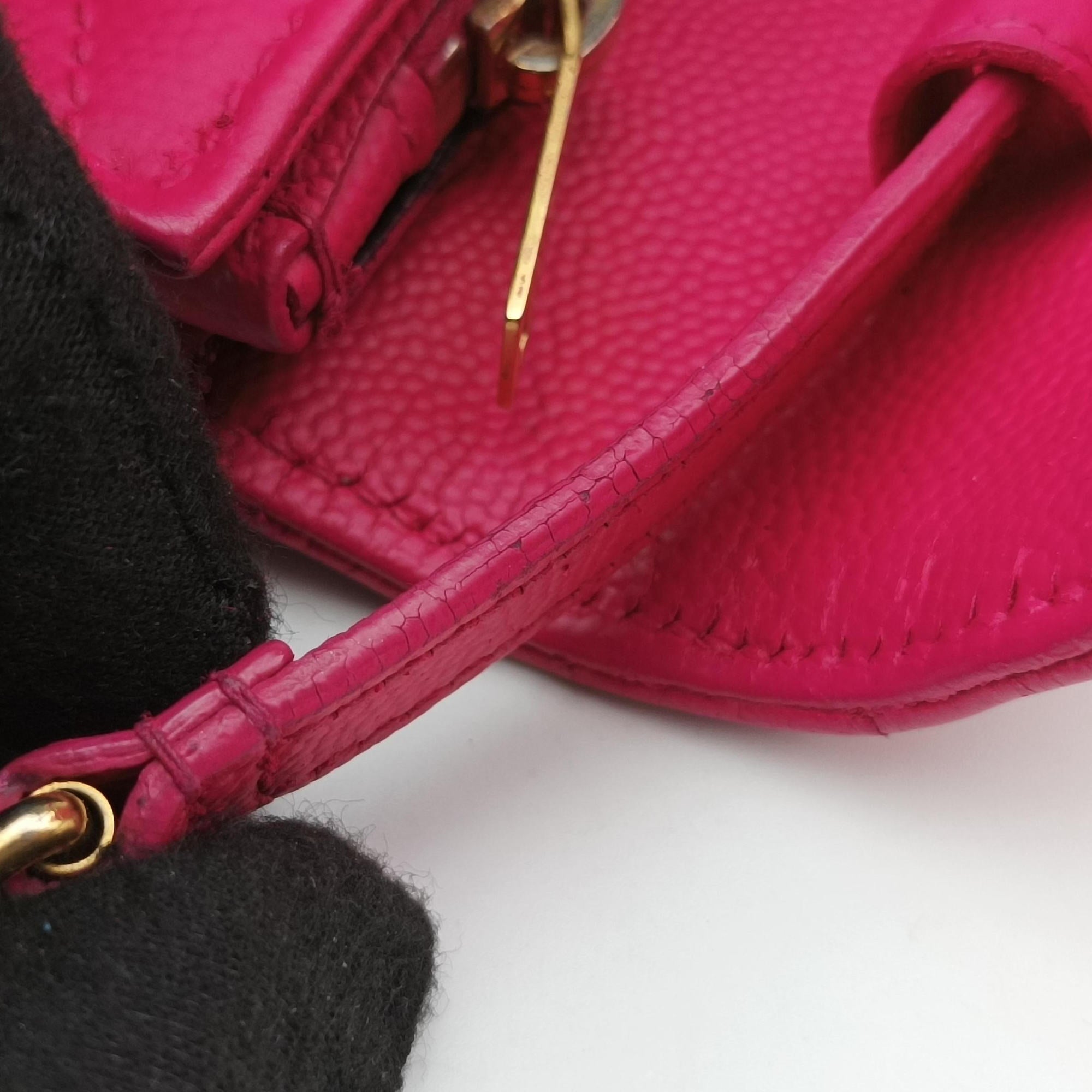 Pre-owned Yves Saint Laurent MONOGRAM Rose Leather 360452 shoulderbag | stylenewstar