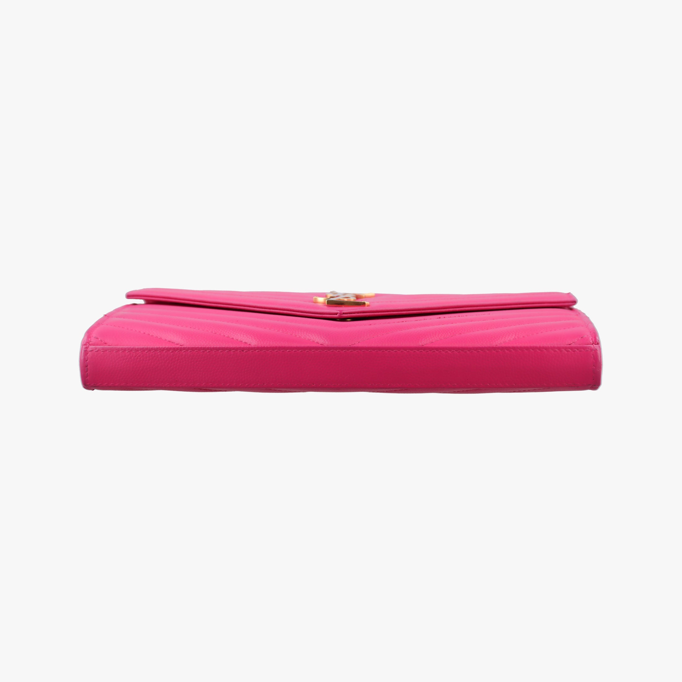Pre-owned Yves Saint Laurent MONOGRAM Rose Leather 360452 shoulderbag | stylenewstar