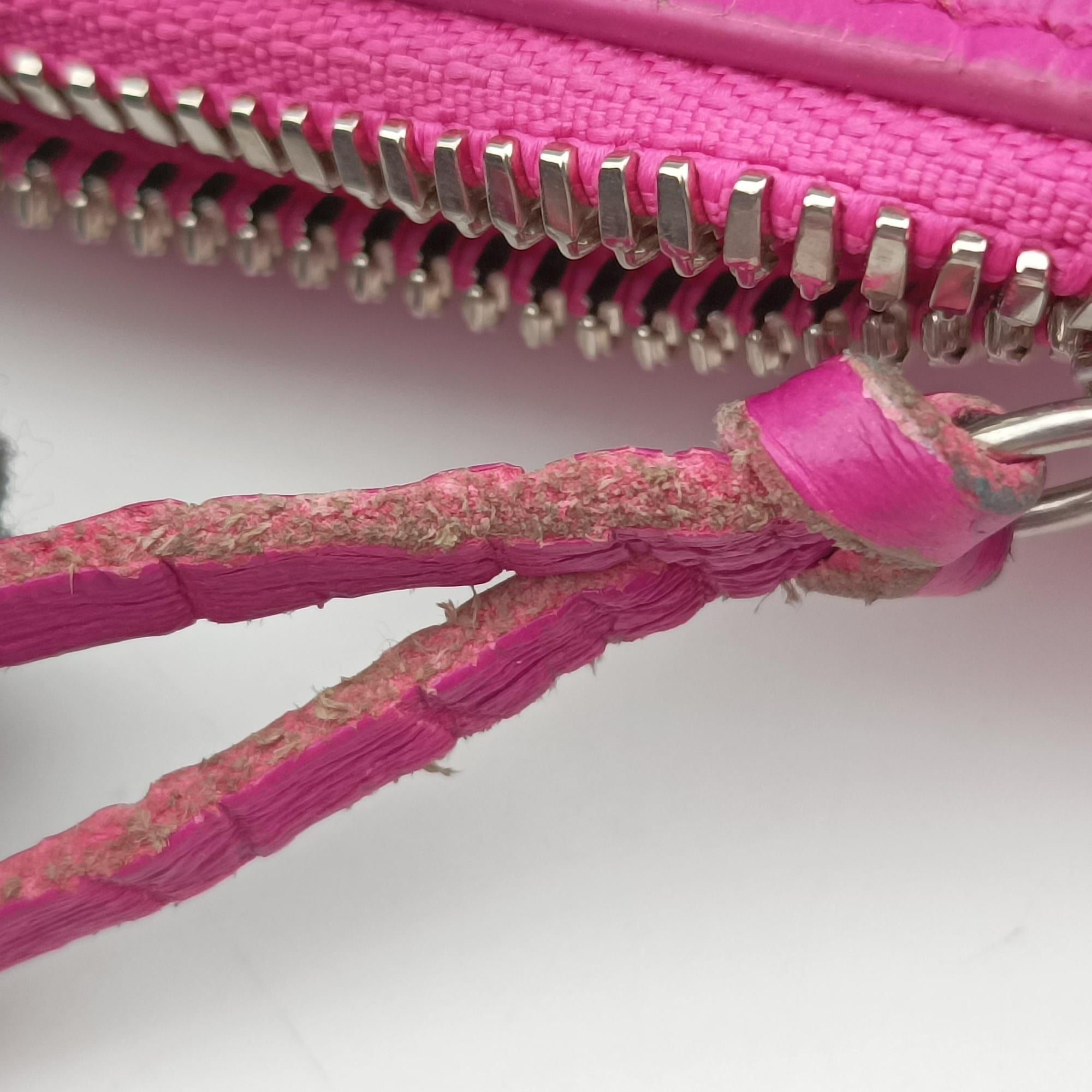 Pre-owned Balenciaga Le Cagole Pink Leather  shoulderbag | stylenewstar