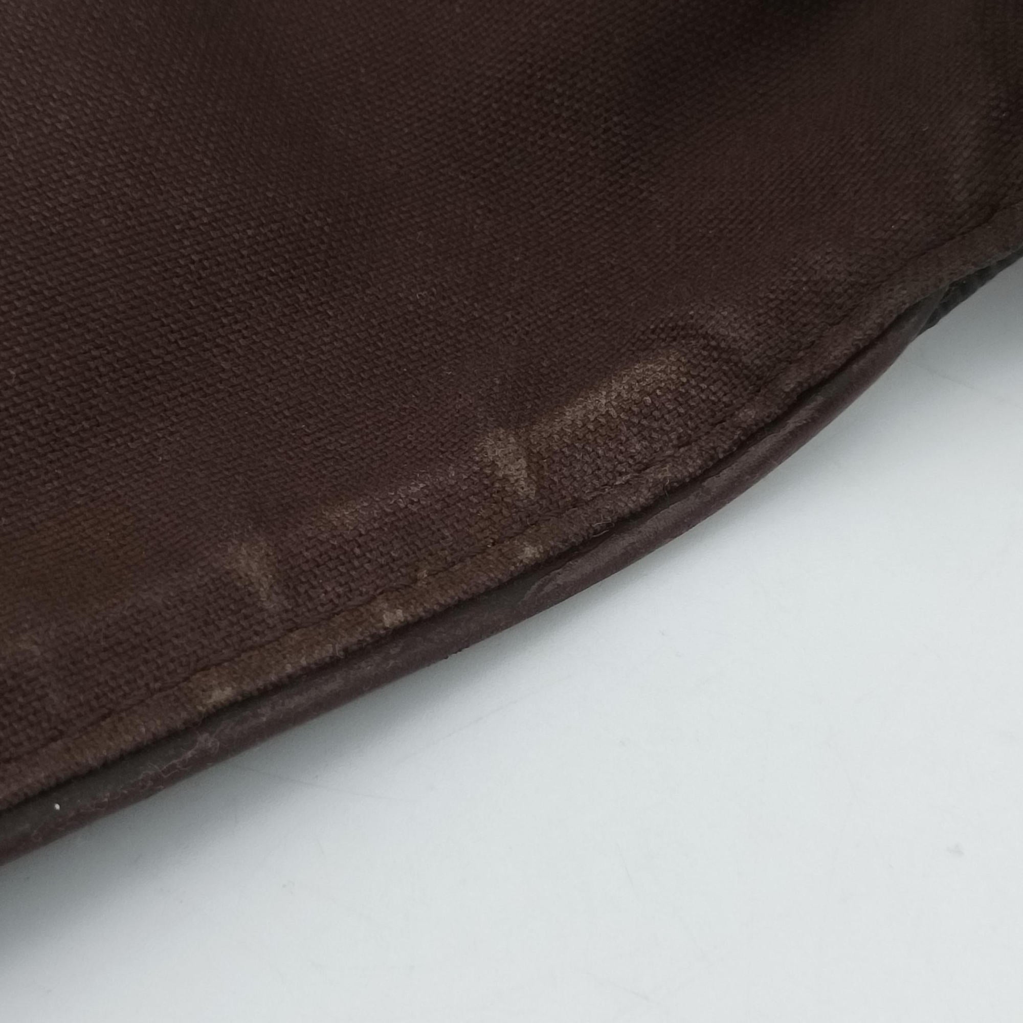 Pre-owned Louis Vuitton BROOKLYN PM EBENE Damier Canvas N51210 shoulderbag | stylenewstar