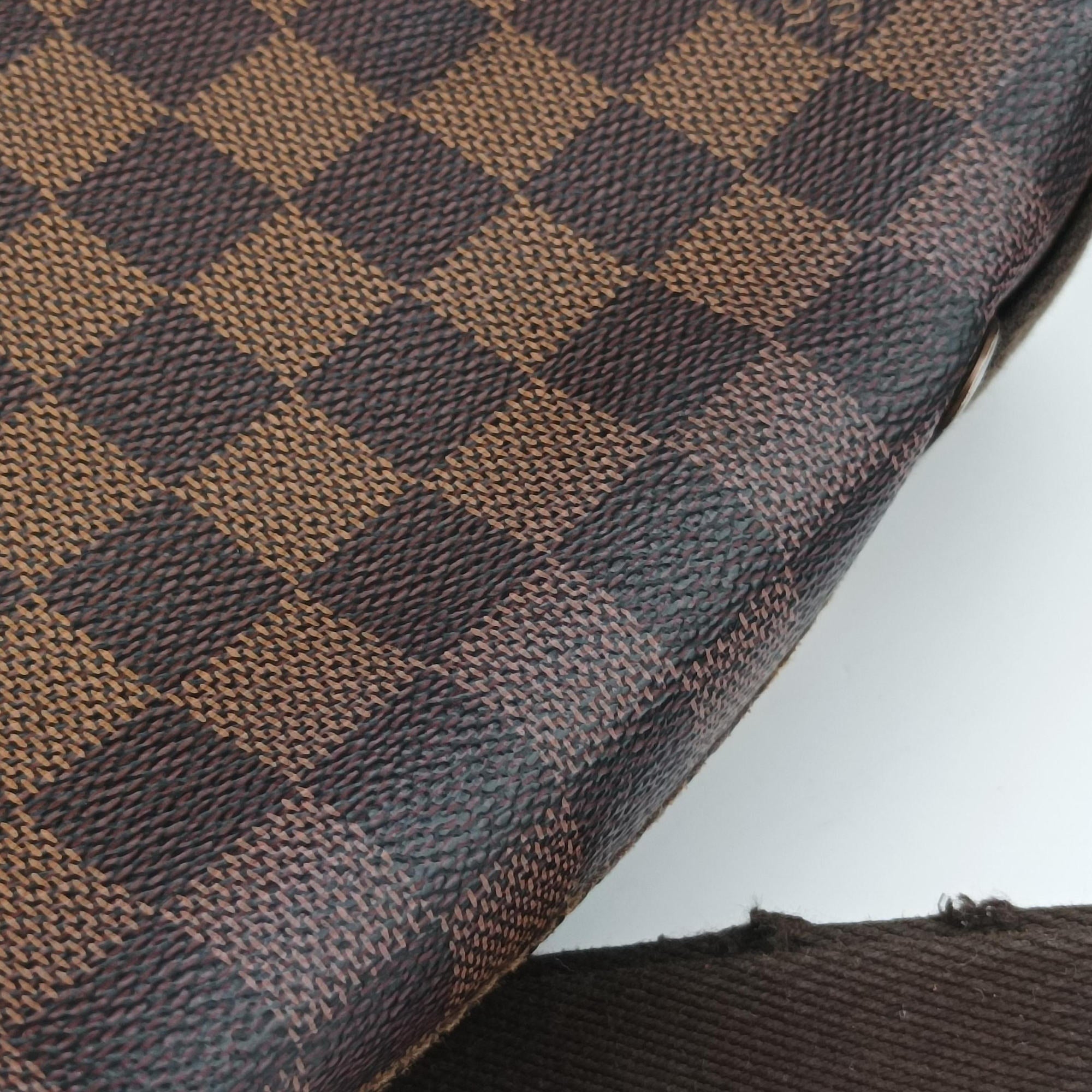 Pre-owned Louis Vuitton BROOKLYN PM EBENE Damier Canvas N51210 shoulderbag | stylenewstar