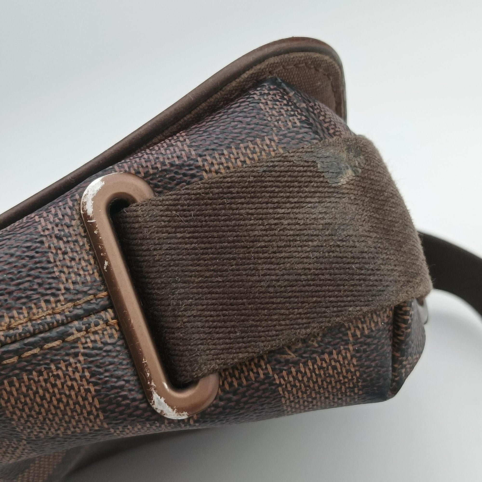 Pre-owned Louis Vuitton BROOKLYN PM EBENE Damier Canvas N51210 shoulderbag | stylenewstar
