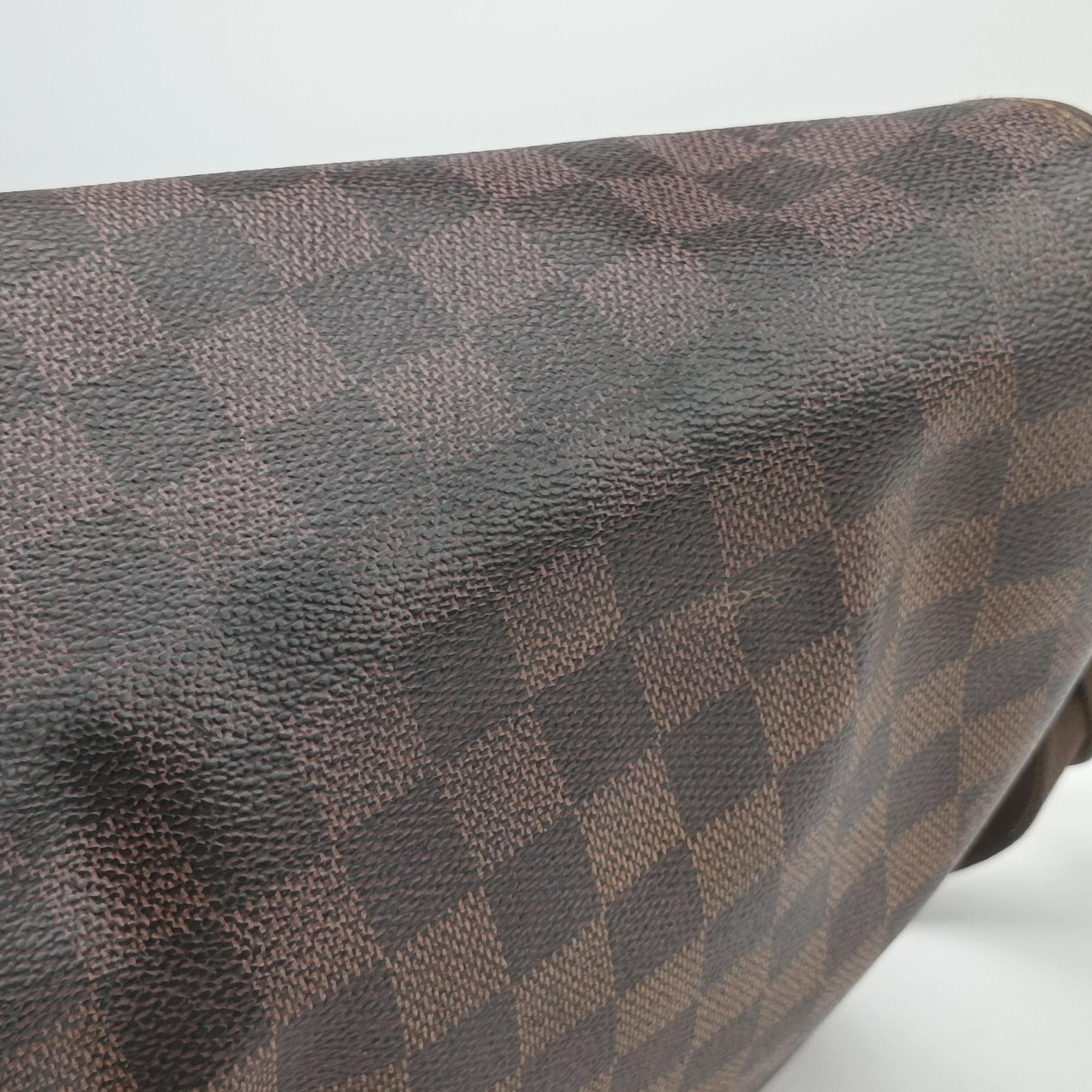 Pre-owned Louis Vuitton BROOKLYN PM EBENE Damier Canvas N51210 shoulderbag | stylenewstar