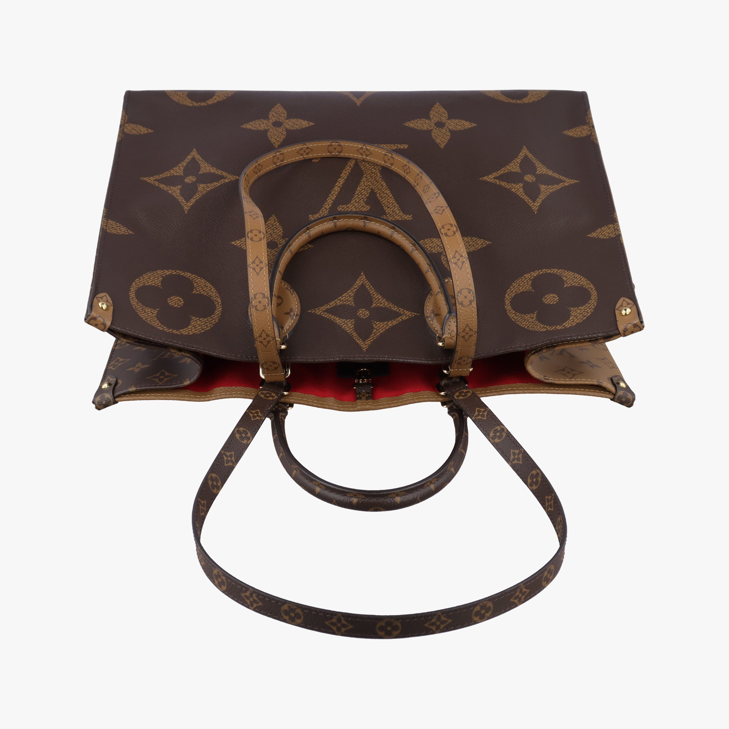 Pre-owned Louis Vuitton On the Go GM Monogram/Brown Monogram Canvas M45320 shoulderbag | stylenewstar