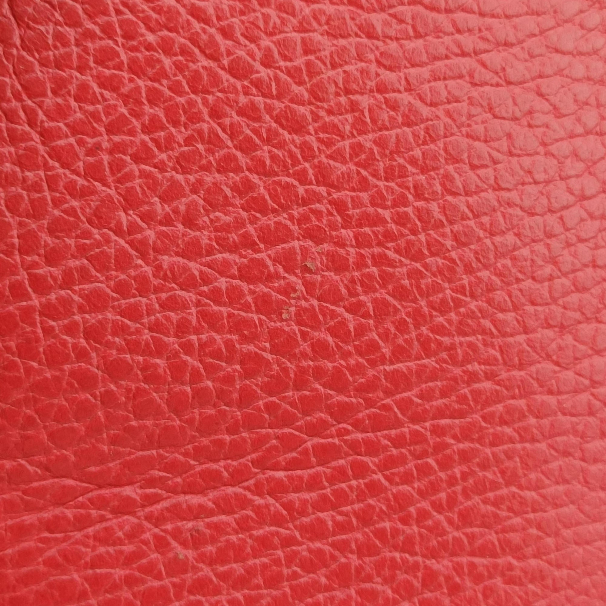 Pre-owned Gucci charm dome Red Leather 341503 shoulderbag | stylenewstar