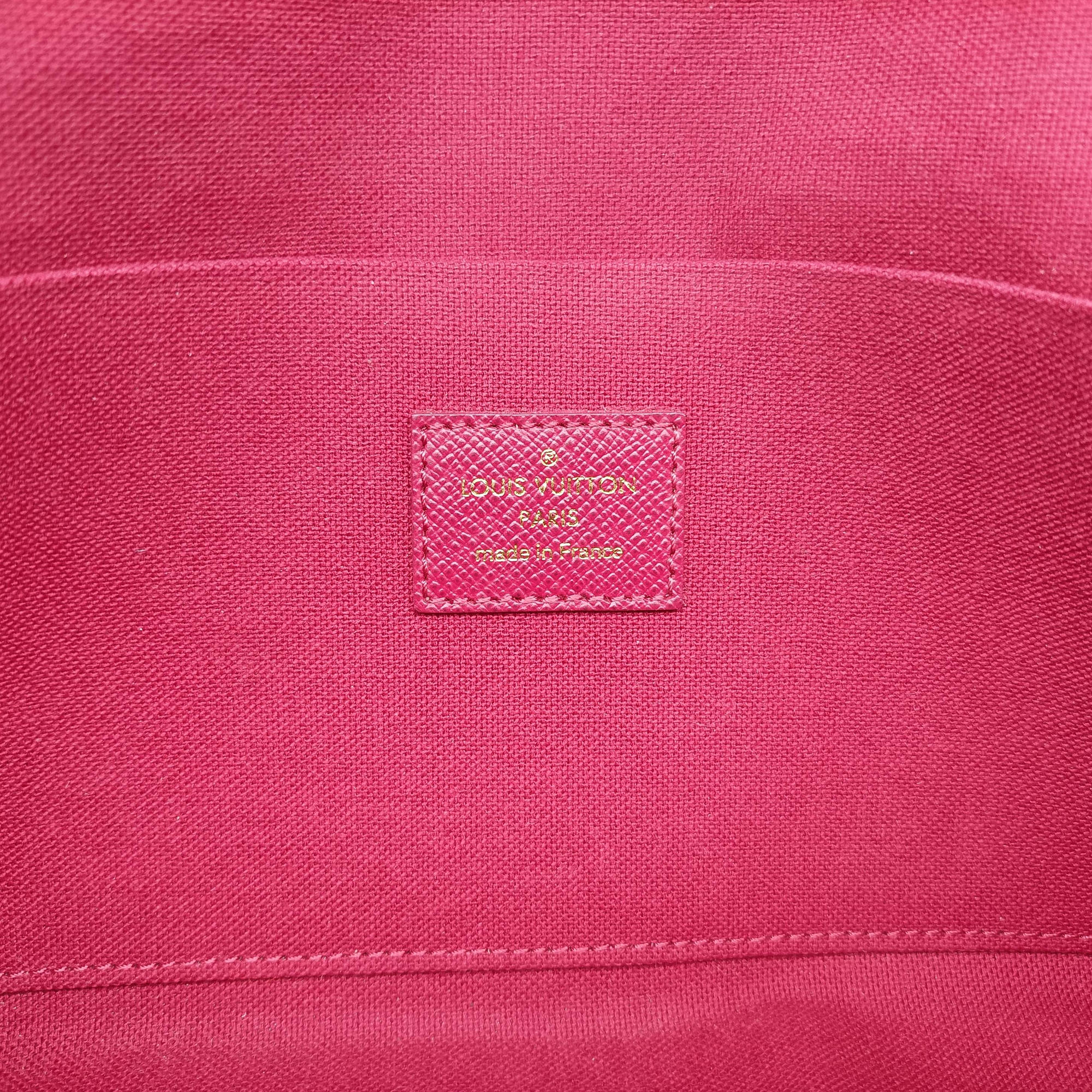 Pre-owned Louis Vuitton Pochette FeLICIE Brown Monogram Canvas M61276 shoulderbag | stylenewstar